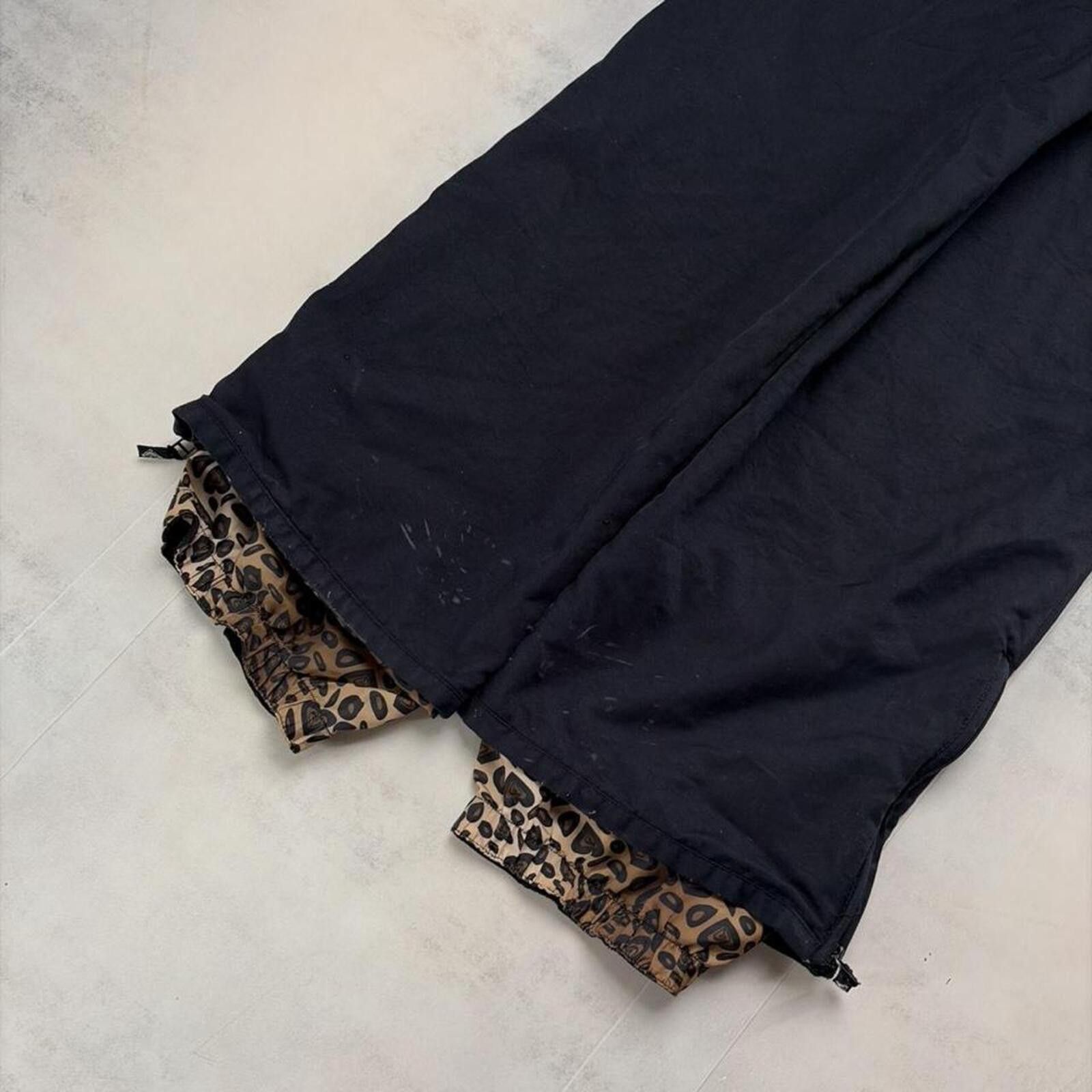 Royal Robbins Y2K Roxy Quiksilver Cheetah Print Lined Baggy Ski Pants Size 28" / US 6 / IT 42 - 5 Thumbnail