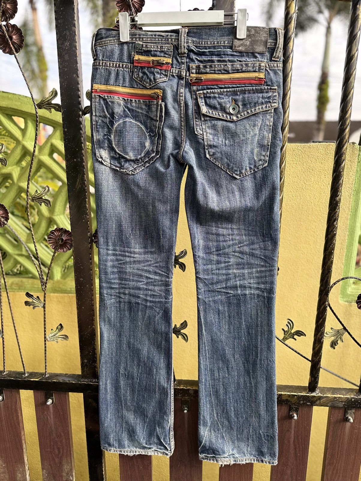 Kapital 💥Russ-k💥 Bootcut Flare Multipocket💥 Size US 32 / EU 48 - 8 Thumbnail
