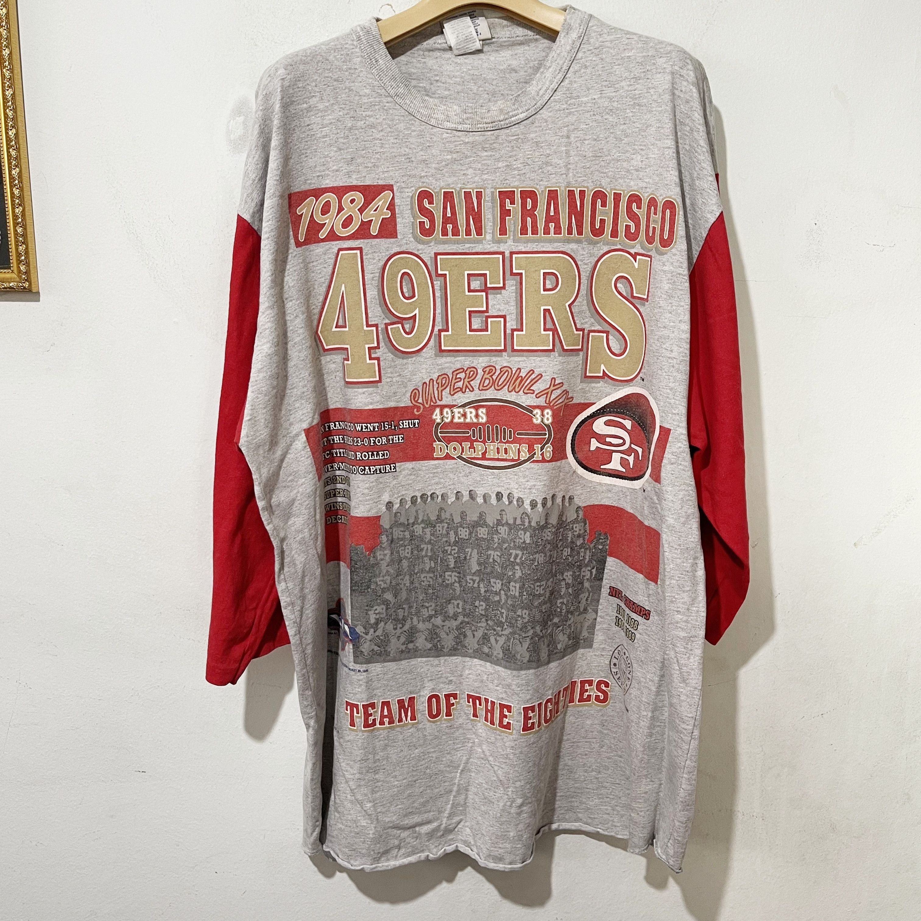 NFL Vintage 1994 San Francisco 49ers Super Bowl XIX T-Shirt Size US XL / EU 56 / 4 - 1 Thumbnail