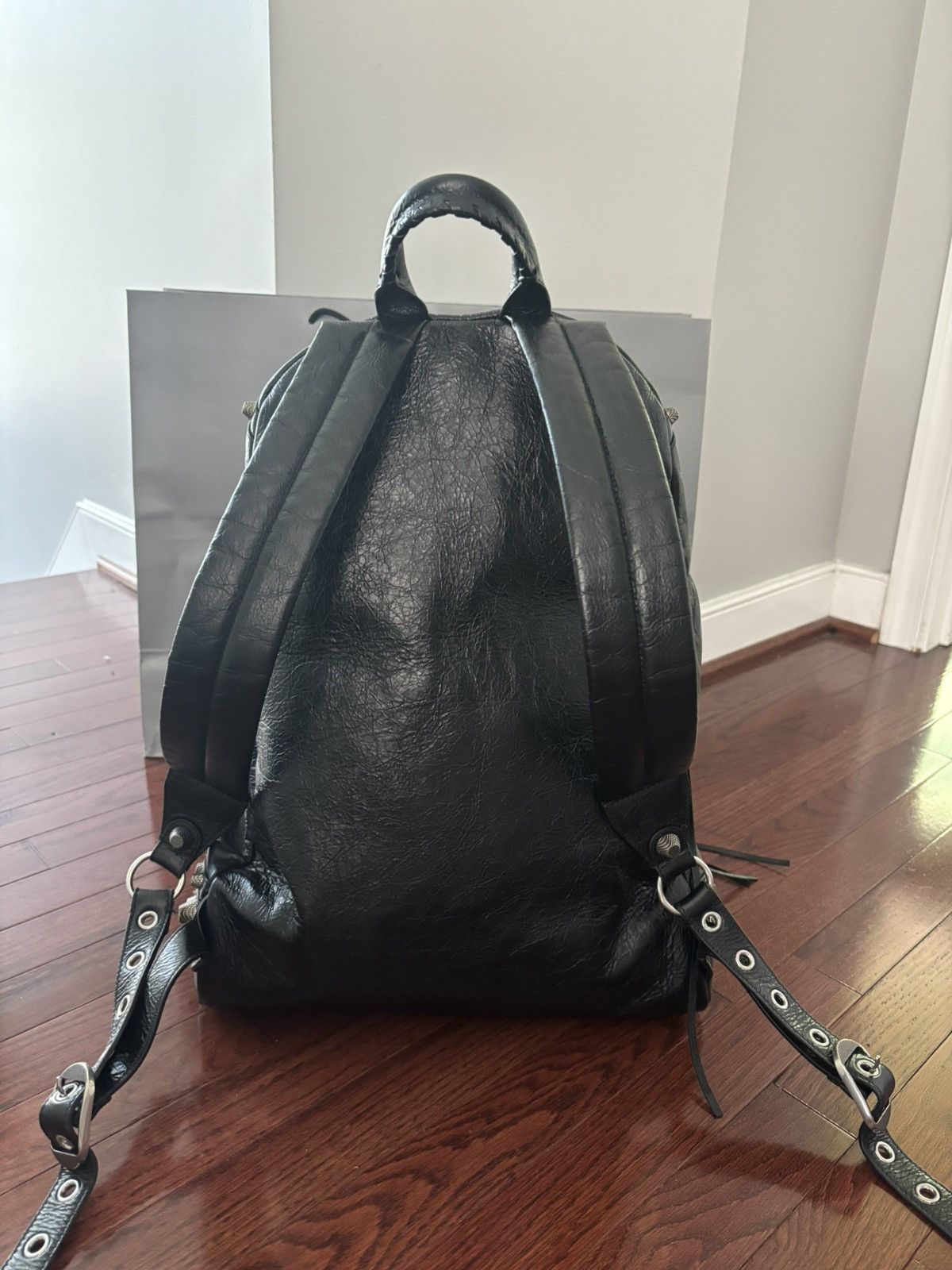 Balenciaga Balenciaga Le Cagole Backpack Diy Metal 'Black' Size ONE SIZE - 4 Thumbnail