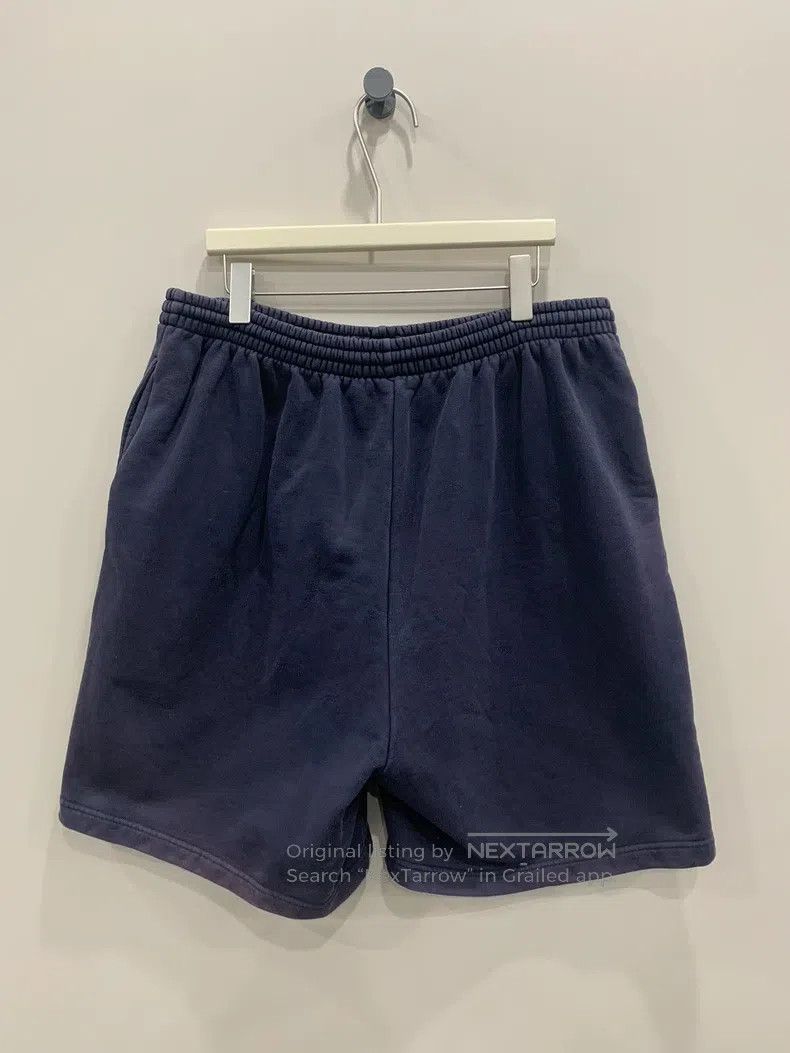Balenciaga Balenciaga size S Water-washed purple embroidered logo sho Size US 27 - 2 Thumbnail