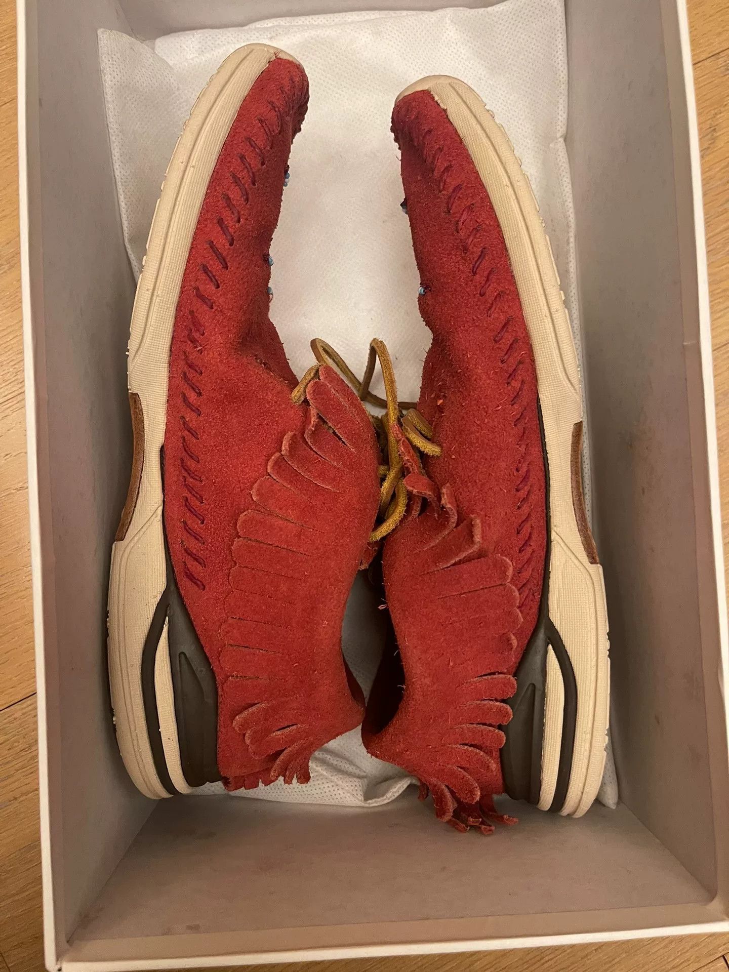 Visvim Visvim Maliseet Mesh Shaman-Folk fbt Size US 7 / EU 40 - 1 Thumbnail