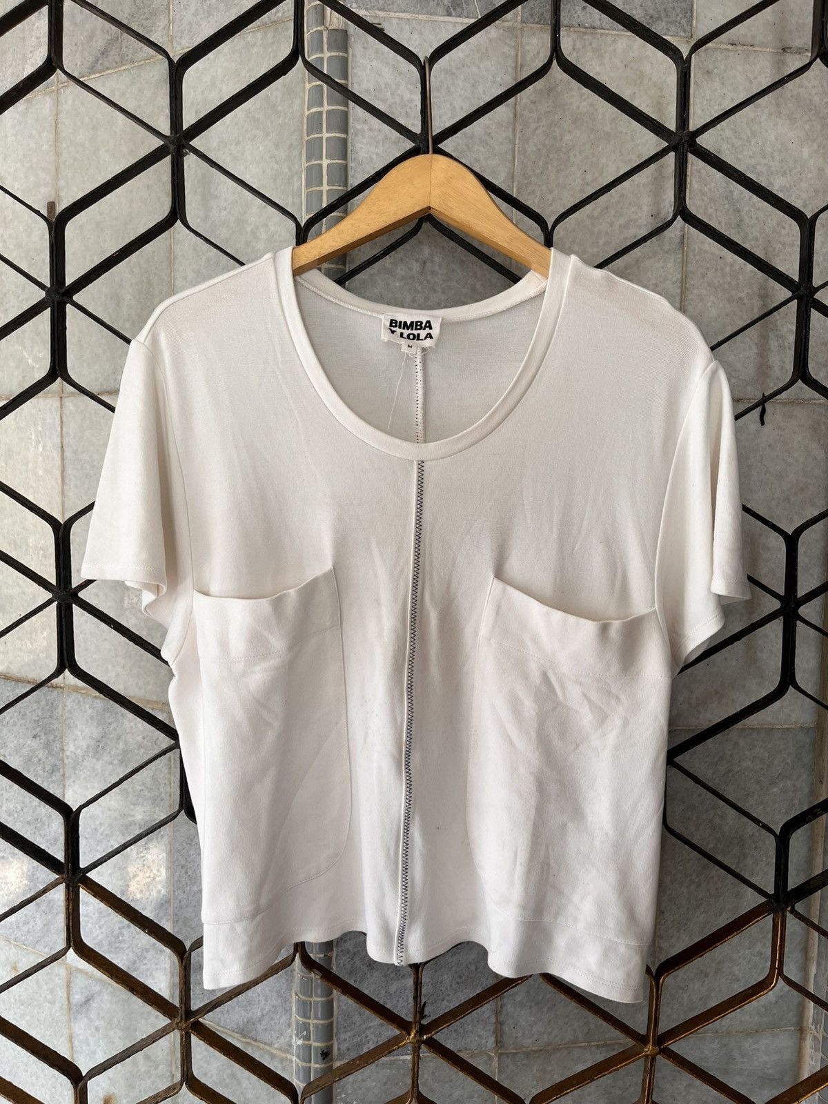 BIMBA Y LOLA Bimba Y Lola Double Pocket Tshirt Size M / US 6-8 / IT 42-44 - 1 Thumbnail