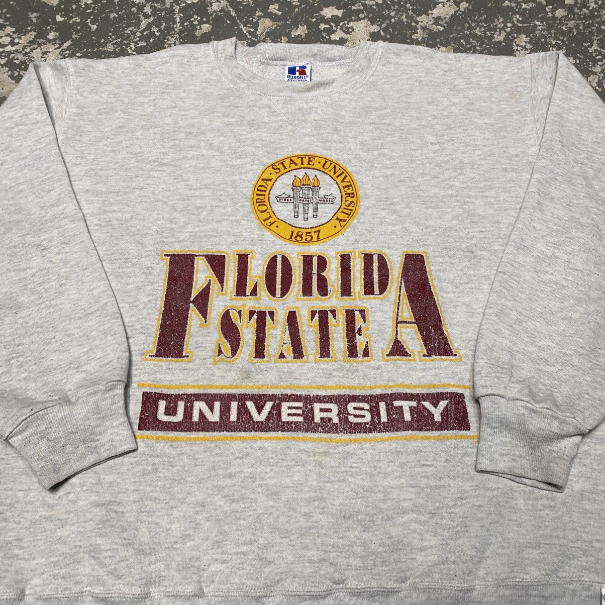 Russell Athletic × Vintage Vintage Russell Athletic Florida State University Crewneck Size US XL / EU 56 / 4 - 8 Thumbnail