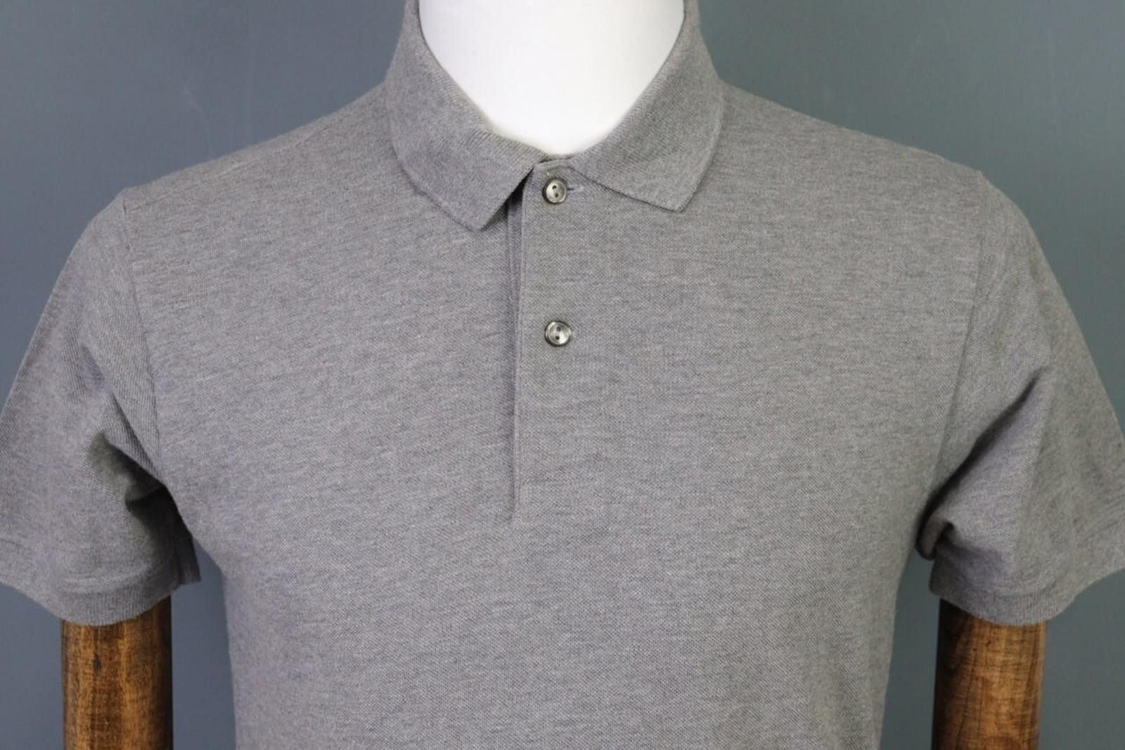 Lacoste Lacoste Classic Fit Gray Short Tennis Shirt Size 4 / M Size US M / EU 48-50 / 2 - 2 Thumbnail