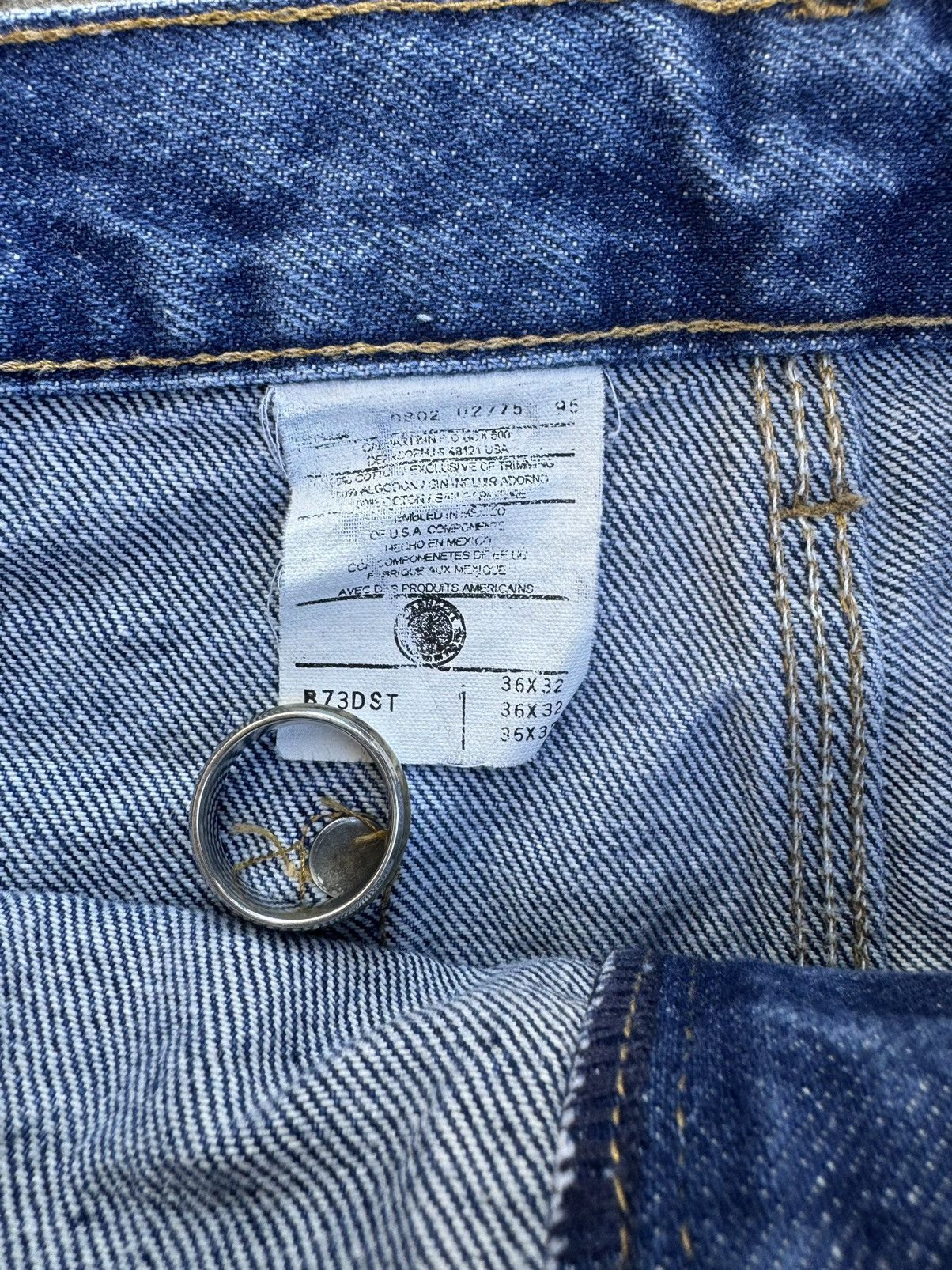 Carhartt × Vintage Carhartt B73 Double Knee Carpenter Pant Big Logo Size US 33 - 11 Thumbnail