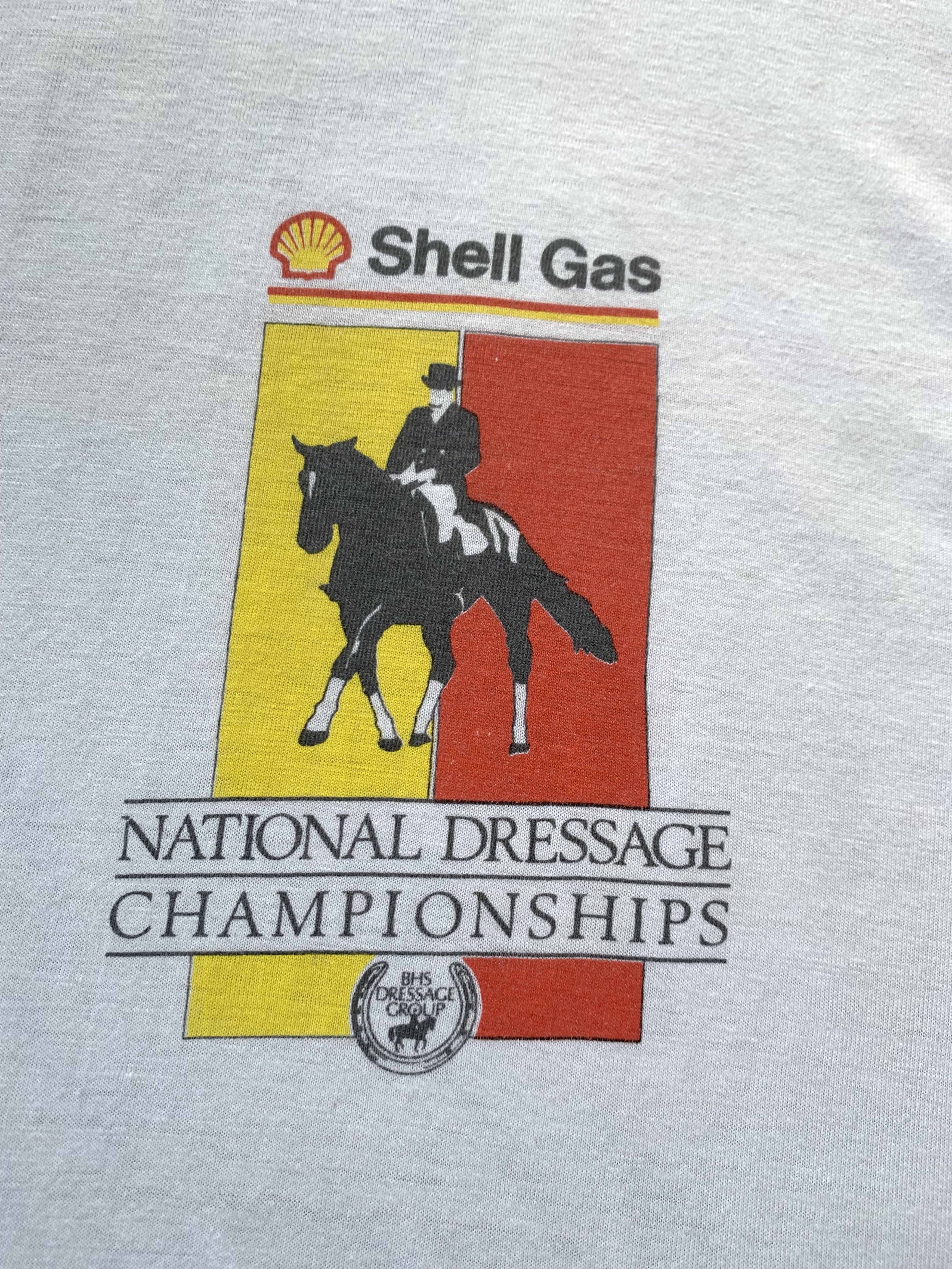 GAS Shell Gas Bright Green White Printed T-Shirt Size US XL / EU 56 / 4 - 5 Thumbnail