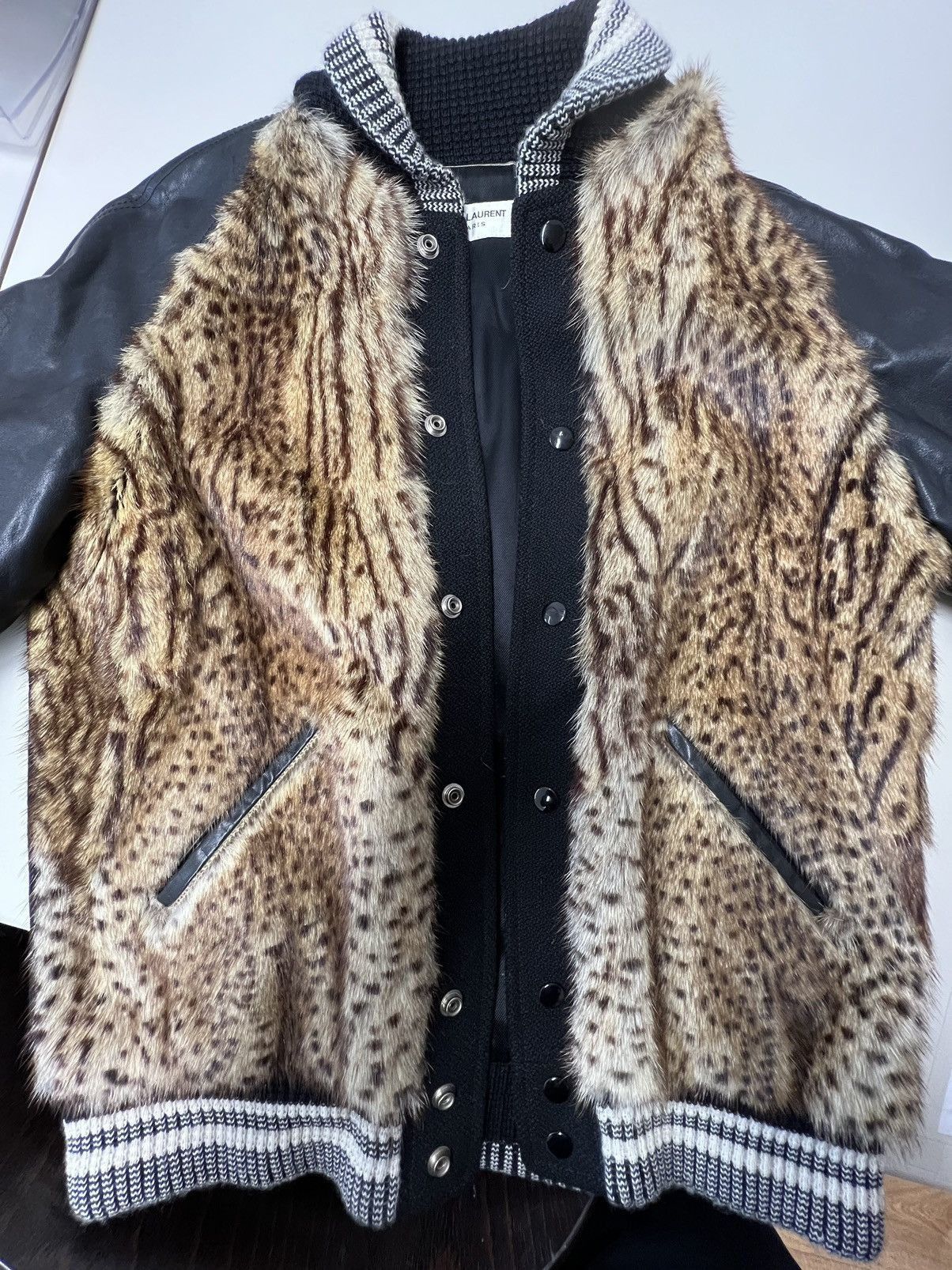 Saint Laurent Paris Saint Laurent x Hedi Slimane Marmot Fur Jacket Size US S / EU 44-46 / 1 - 2 Thumbnail