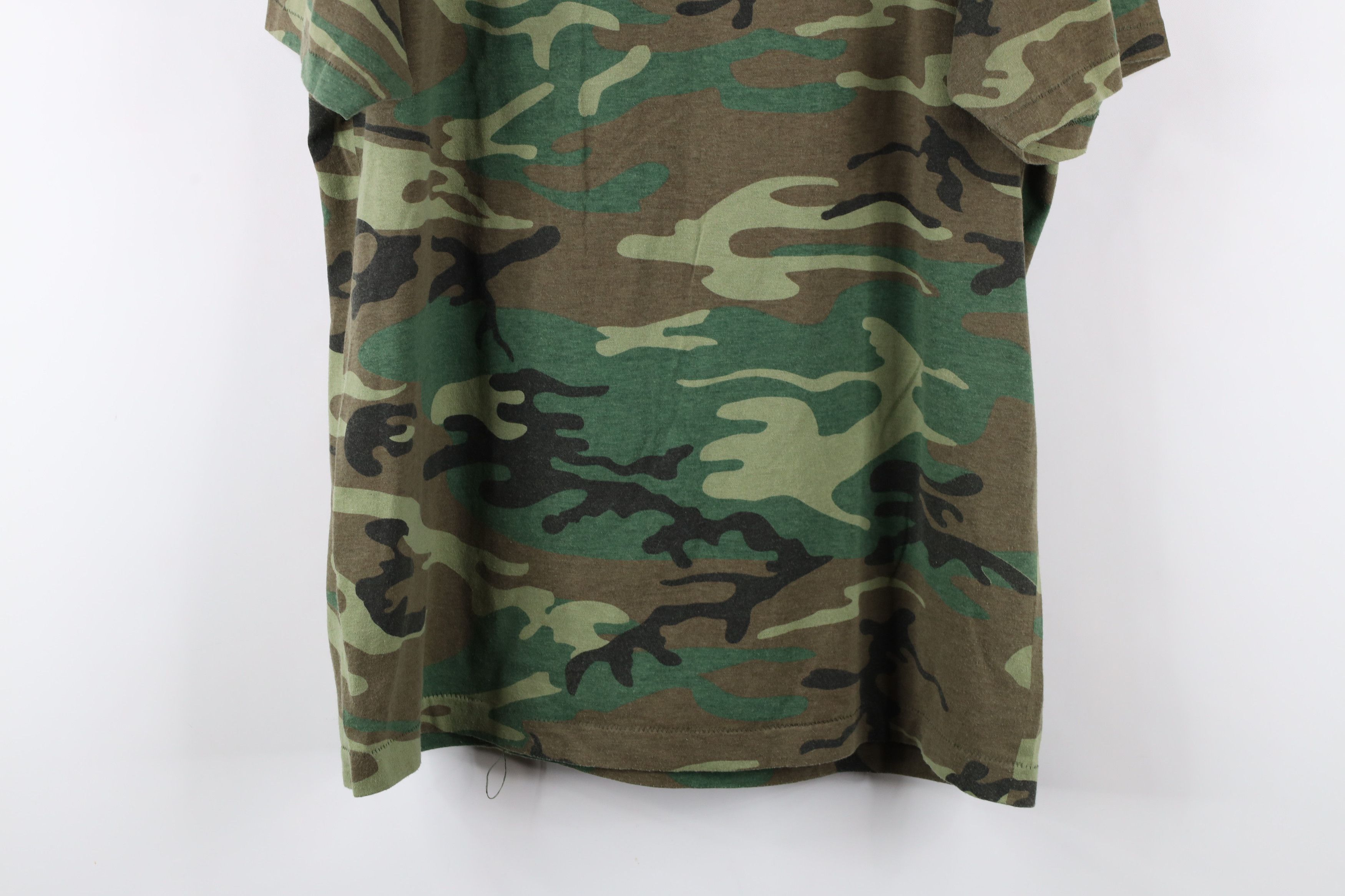 Vintage Vintage 90s Streetwear Spell Out Jeep Camouflage T-Shirt USA Size US L / EU 52-54 / 3 - 12 Thumbnail