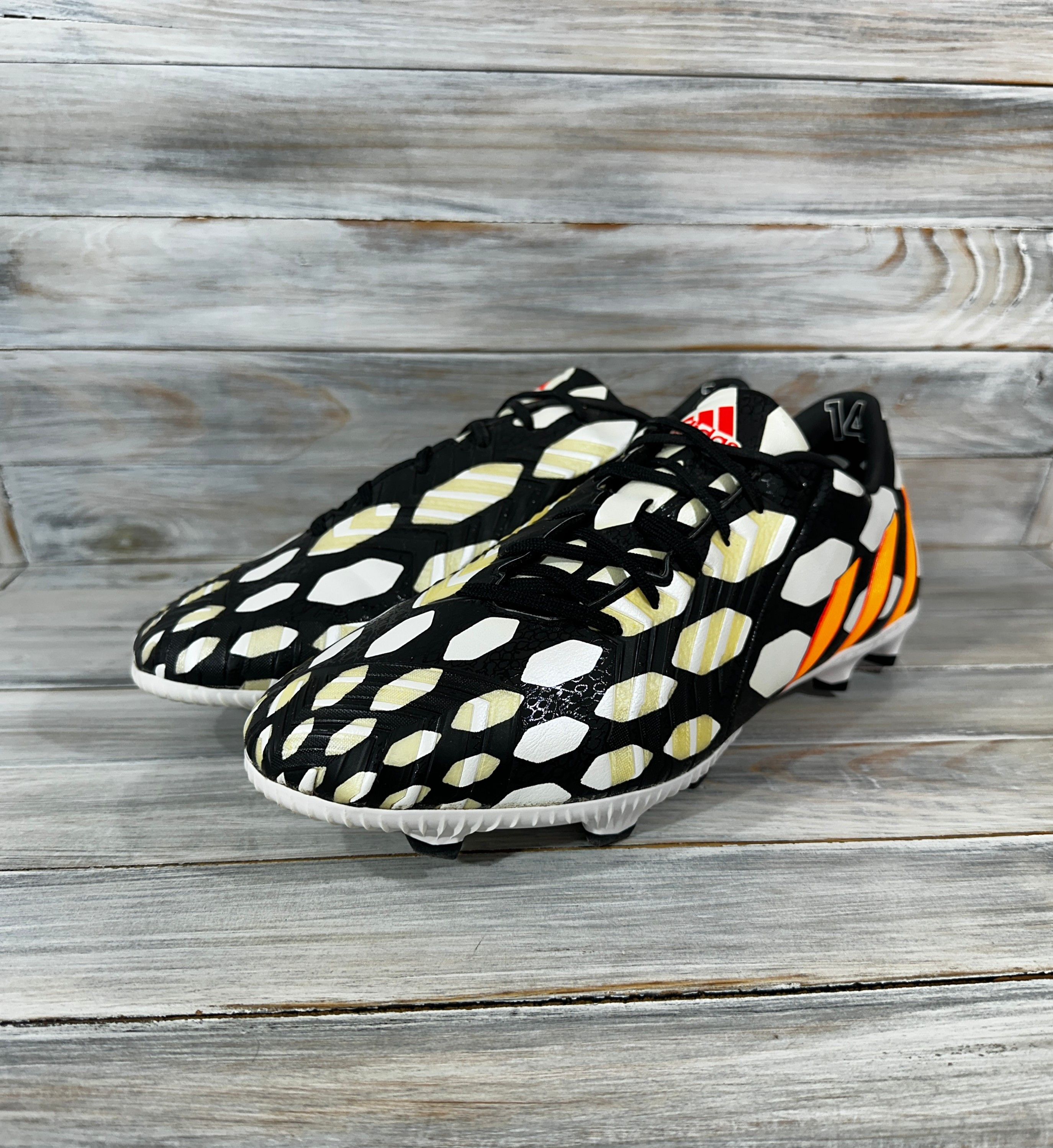 Adidas Adidas Predator Absolado TRX LZ FG Football Cleats Boots Size US 12.5 / EU 45-46 - 16 Thumbnail