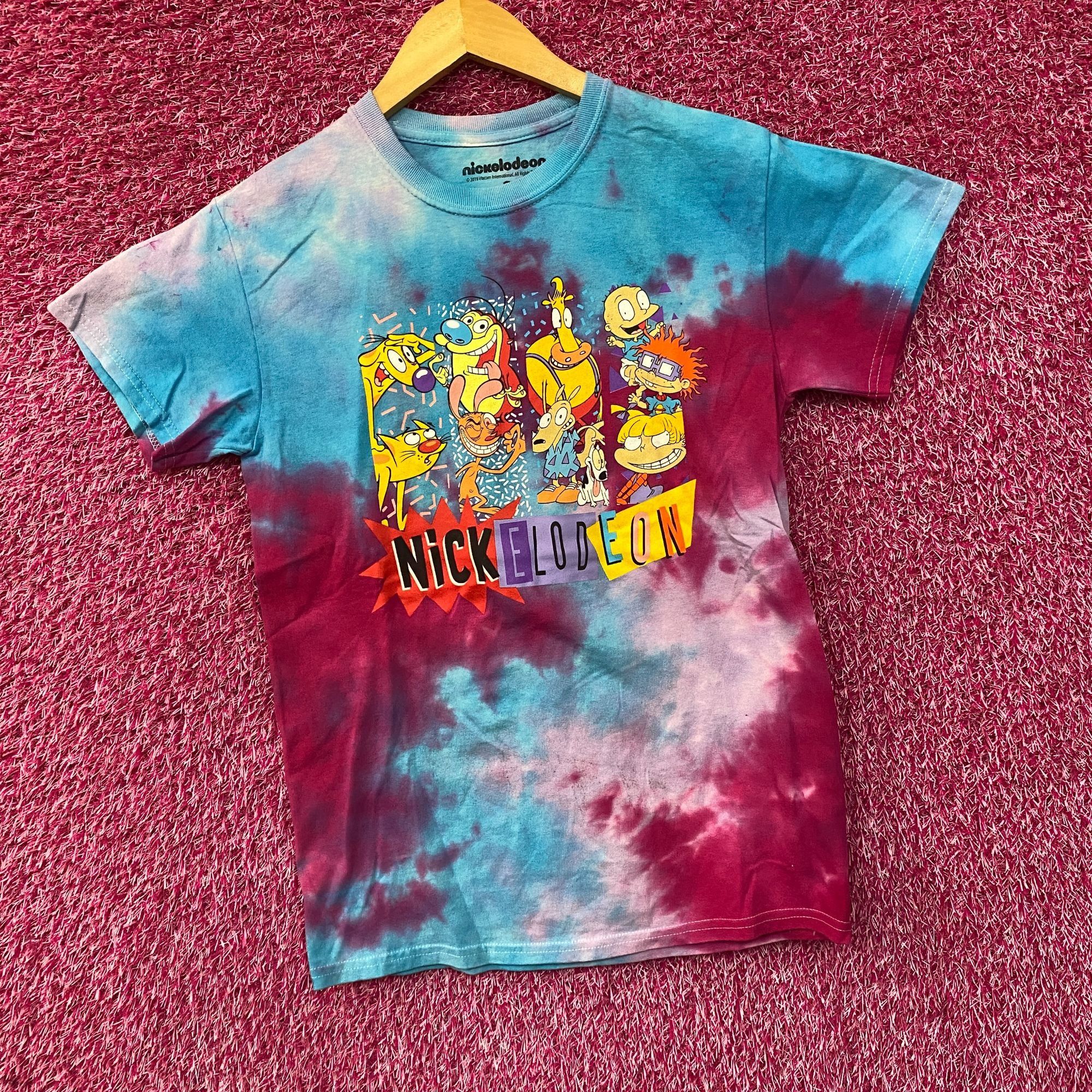 Nickelodeon Nickelodeon 90's Cartoons Retro Tie Dye T-Shirt Small Size US S / EU 44-46 / 1 - 3 Thumbnail