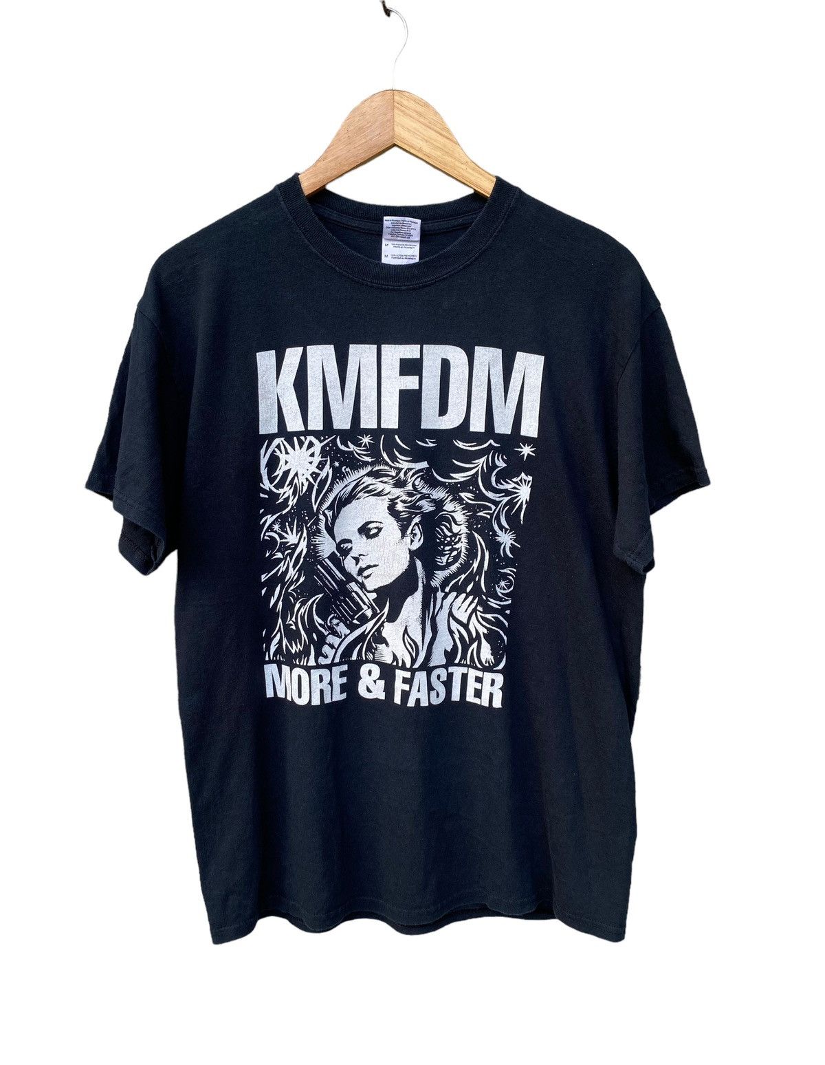 Band Tees Vintage KMFDM more & faster band / tour t shirt Size US M / EU 48-50 / 2 - 2 Thumbnail