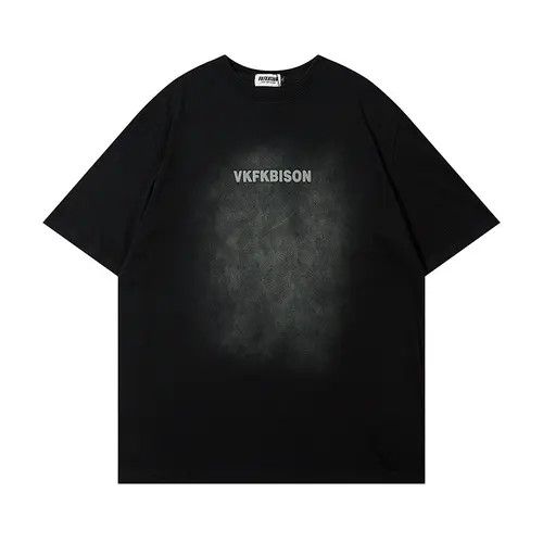 VIBE Fashion retro English words retro distressed T-shirt Size US L / EU 52-54 / 3 - 1 Thumbnail