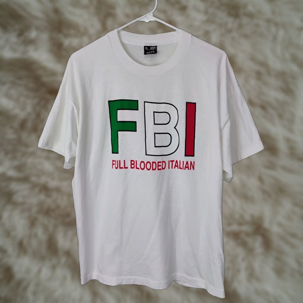 Fruit Of The Loom VINTAGE Fruit of the Loom T-Shirt Shirt Short Sleeve Crew Neck Men L White USA Italian 90s Likely Regular Fit Size US L / EU 52-54 / 3 - 1 Thumbnail