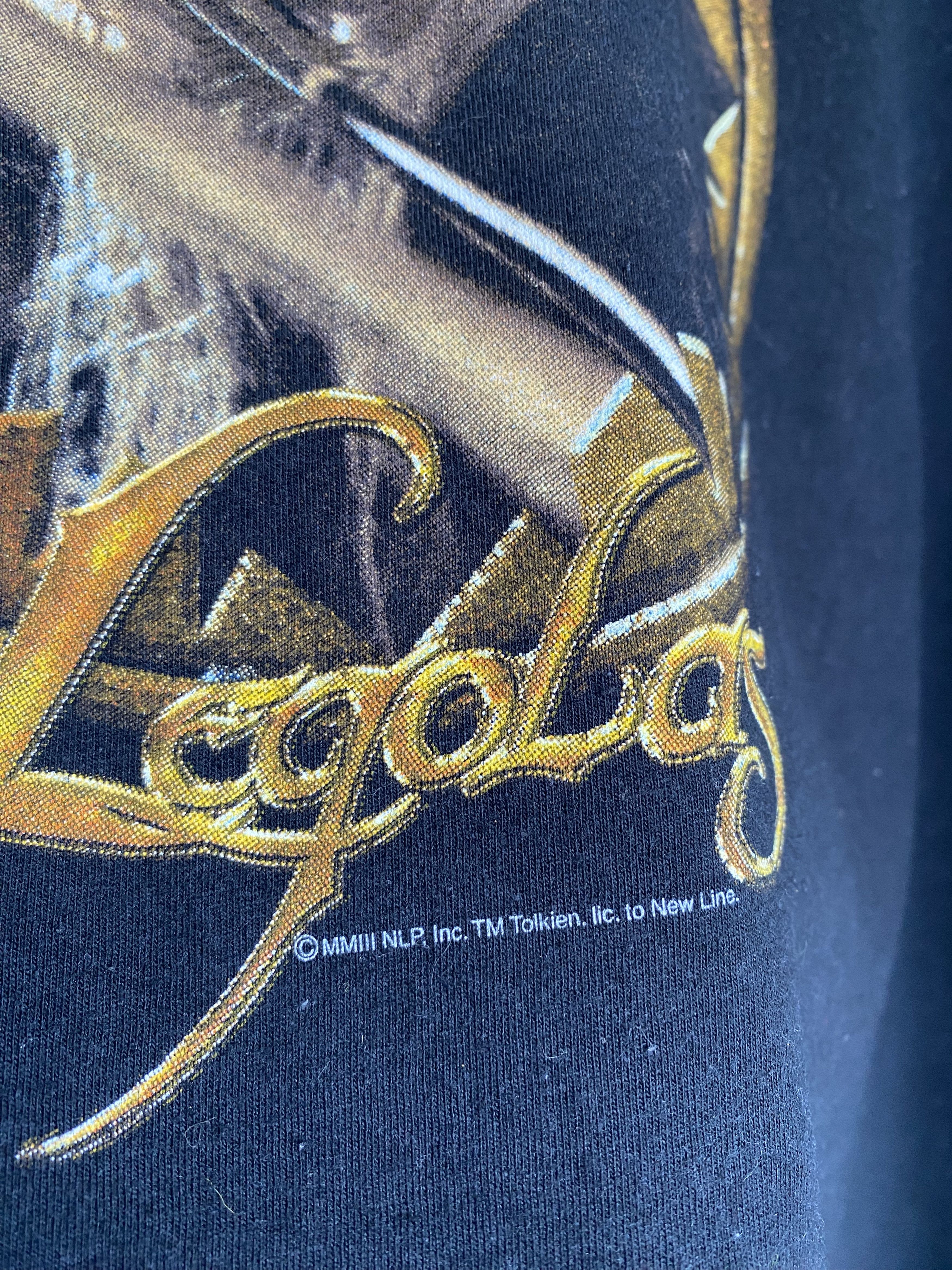 Vintage Vintage 2002 The Lord of the rings two towers t-shirt Size US XL / EU 56 / 4 - 3 Thumbnail