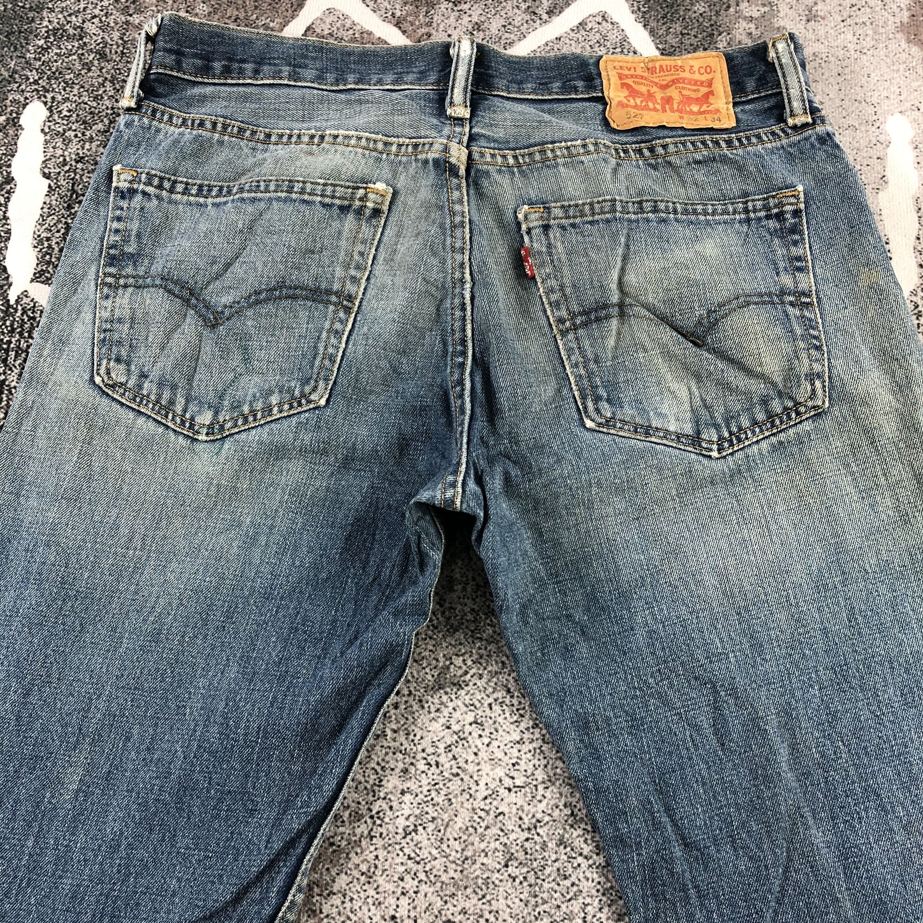 Levi's Vintage Levis 527 Jeans Flare Denim KJ973 Size US 32 / EU 48 - 4 Thumbnail