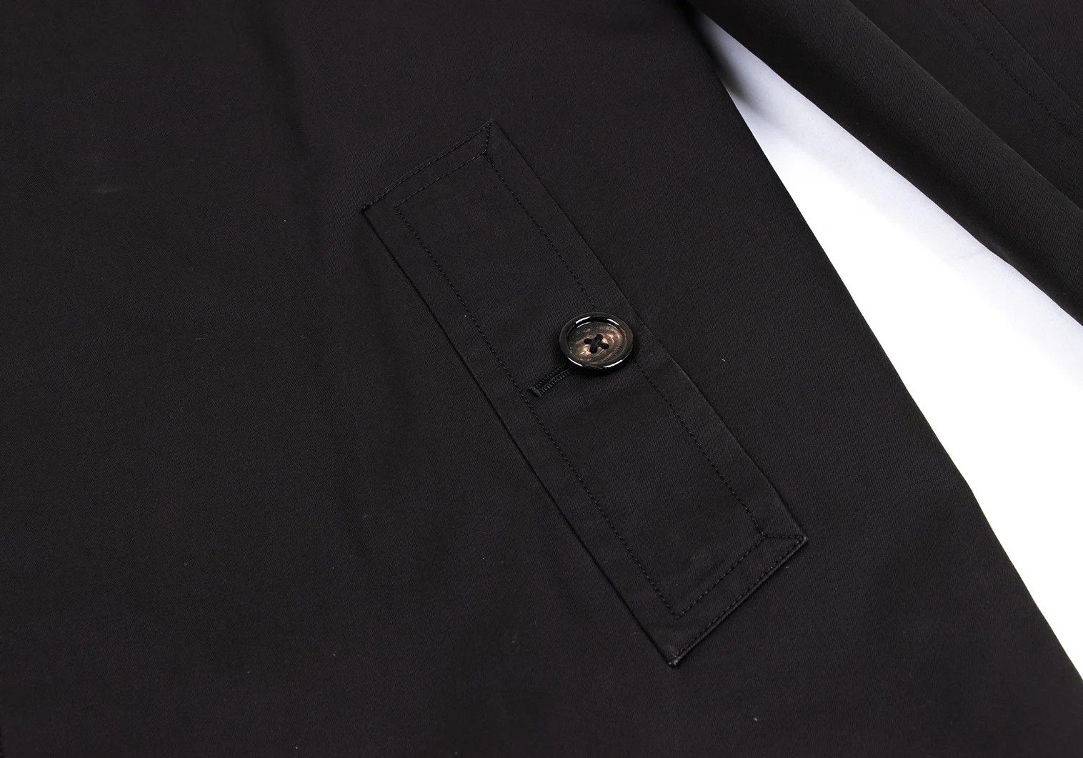 Burberry Removable Liner Check Pattern Overcoat in Black Size LL Size US L / EU 52-54 / 3 - 12 Thumbnail