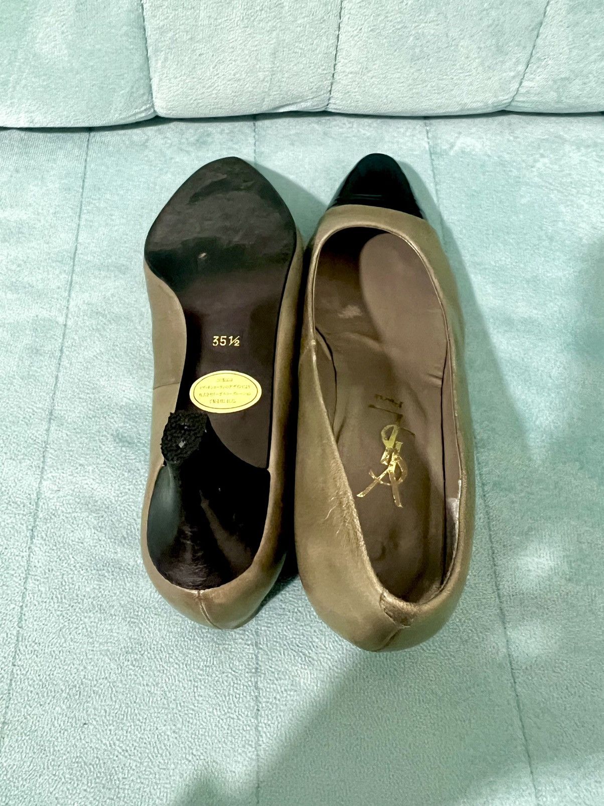 Vintage × Yves Saint Laurent Vintage YSL Heels Size US 5 / IT 35 - 6 Thumbnail