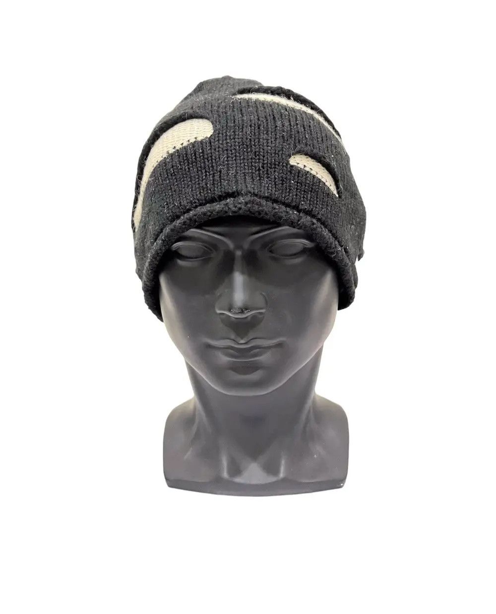 Japanese Brand × Vintage Japanese Brand Plain Beanie Hat Size ONE SIZE - 1 Thumbnail