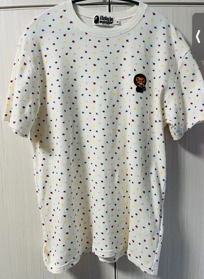 Bape Bape Rainbow Multi T-Shirt M Men Size US M / EU 48-50 / 2 - 1 Thumbnail