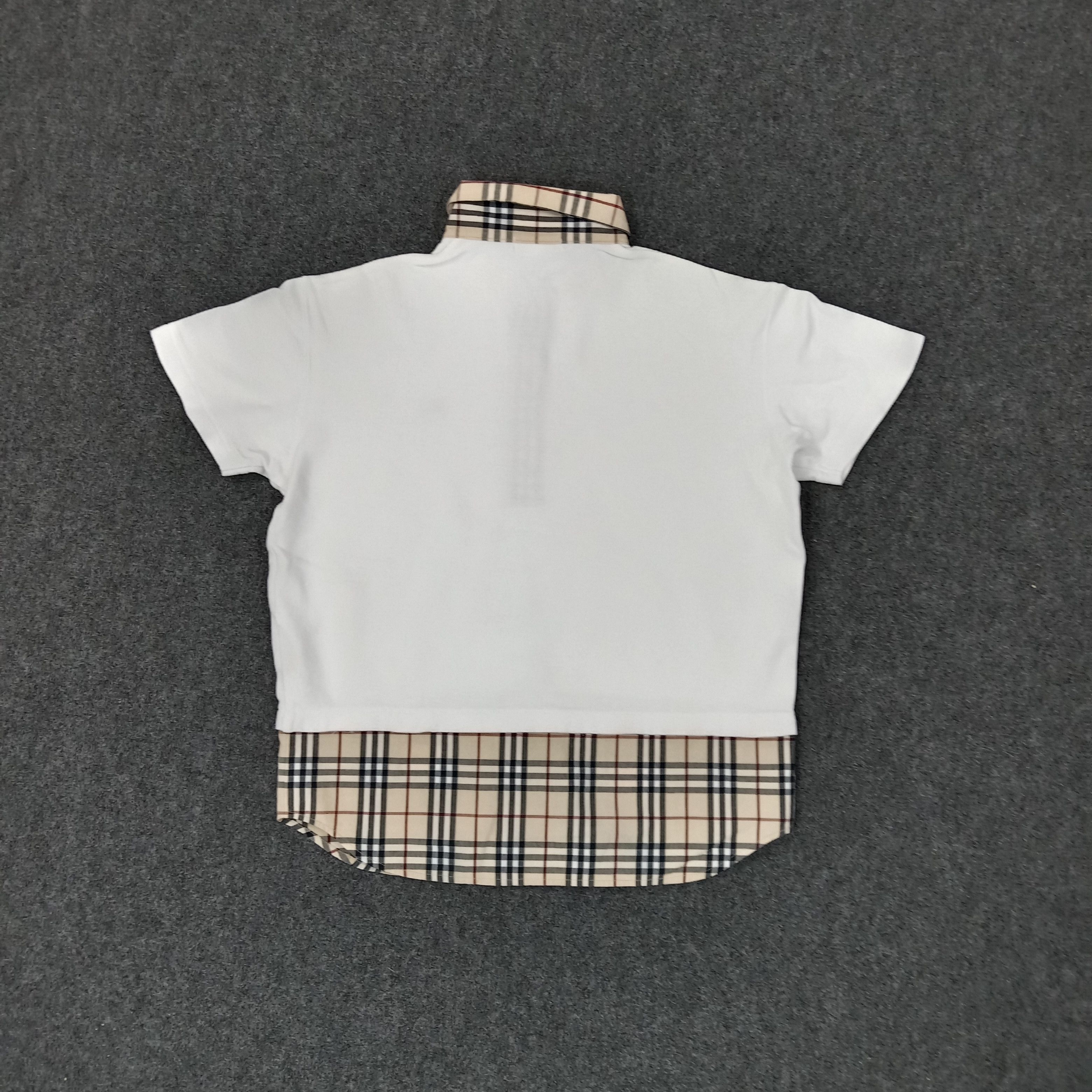 Burberry Burberry London Nova Check Designer Polos C249N49 Size M / US 6-8 / IT 42-44 - 4 Thumbnail