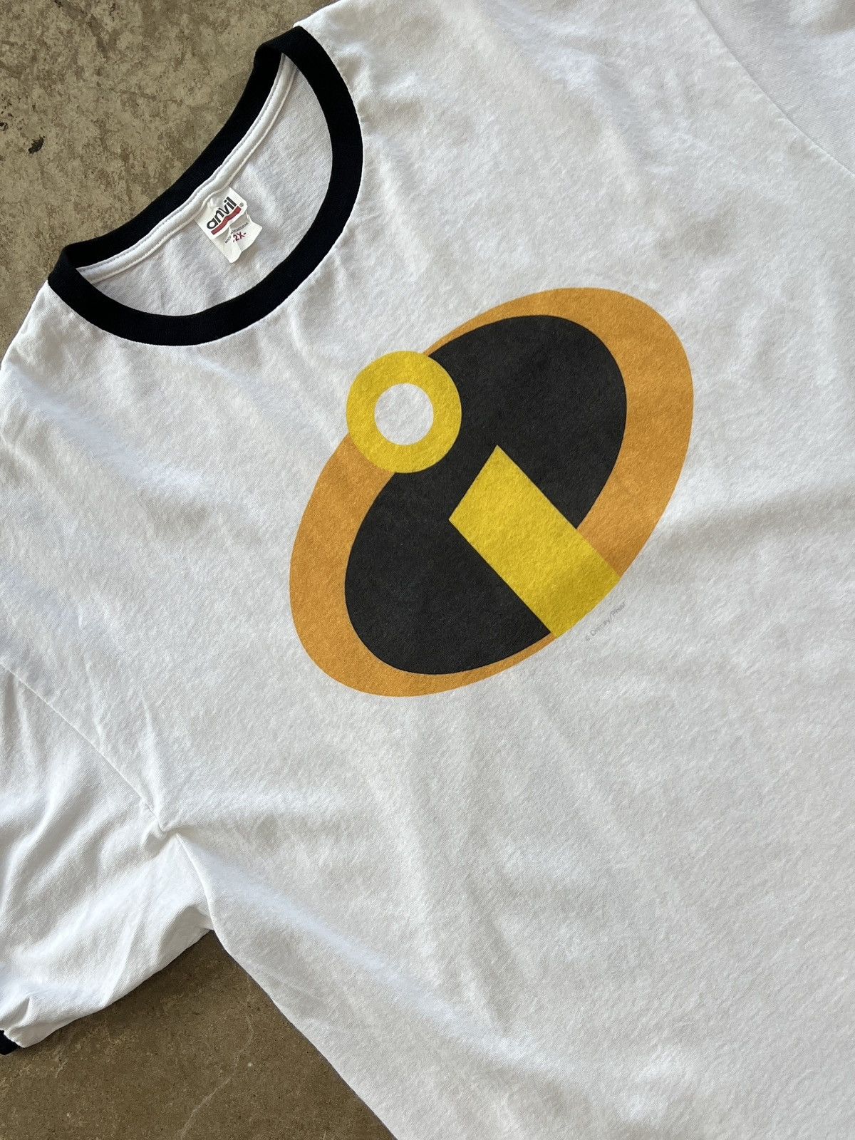 Vintage Vintage Incredibles Ringer Tee 2XL Size US XXL / EU 58 / 5 - 1 Thumbnail