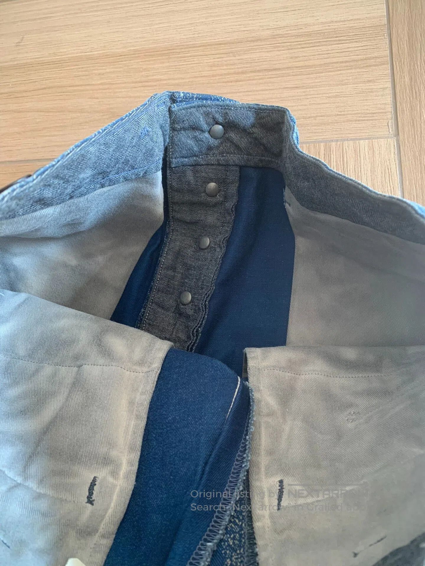 RRL Ralph Lauren RRL Indigo Stripe Twill Pant. Size US 34 / EU 50 - 4 Thumbnail