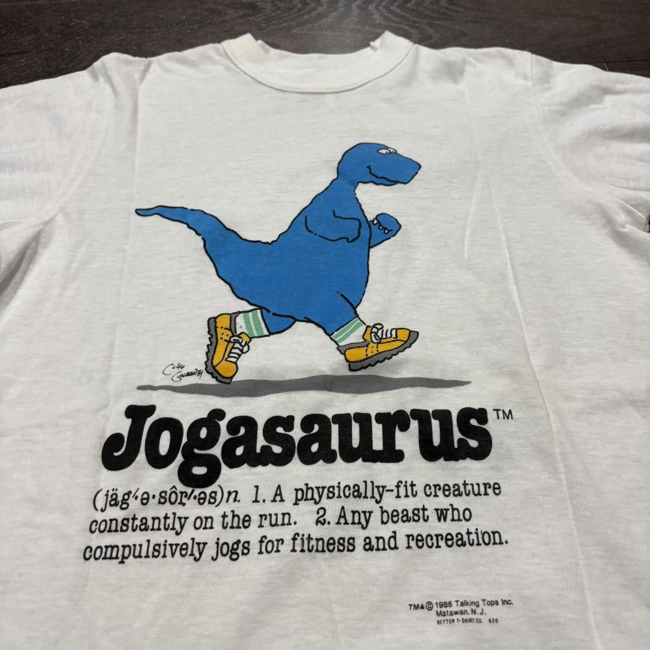 Hanes vintage jogasaurus t shirt 1986 S Size US S / EU 44-46 / 1 - 2 Thumbnail