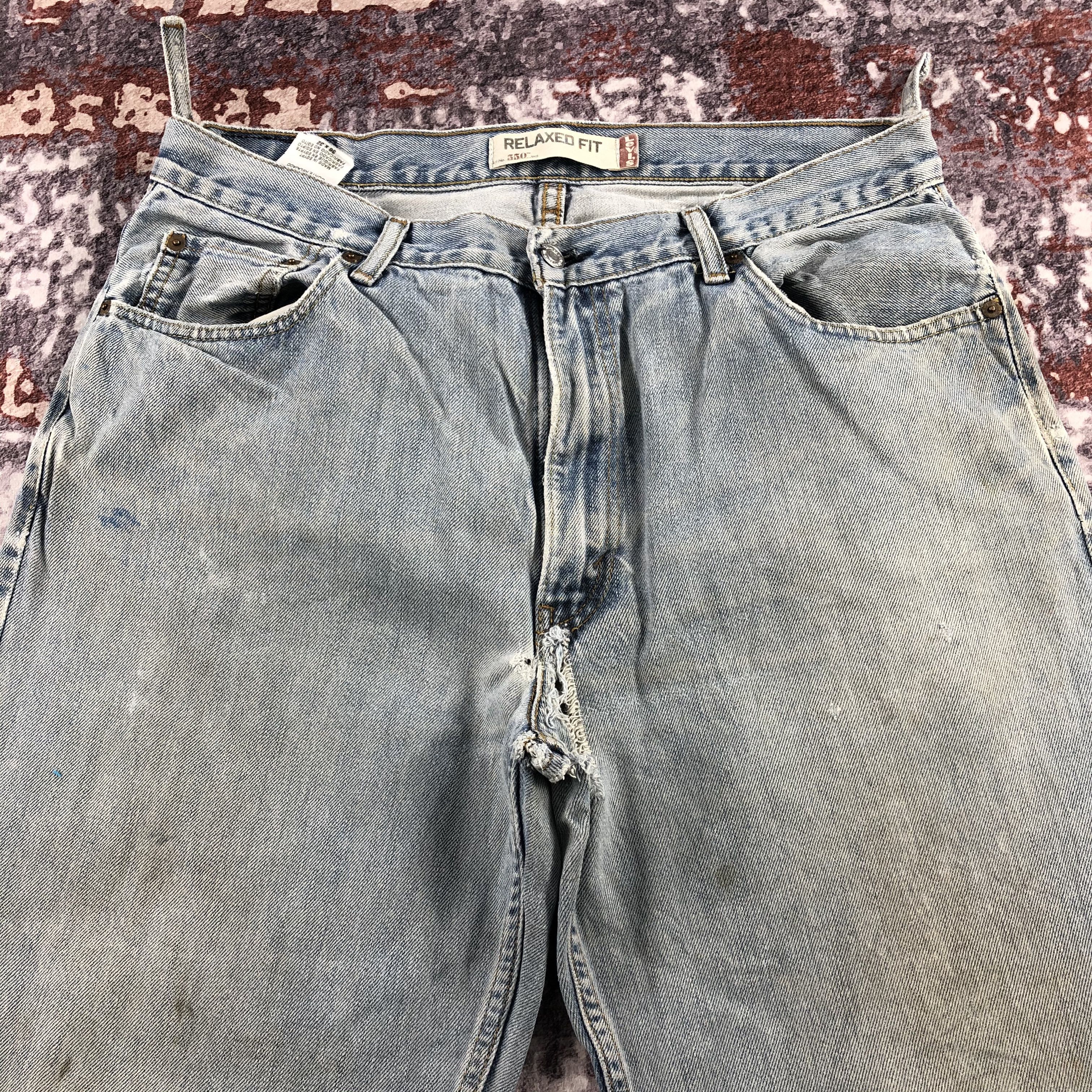 Levi's × Vintage Vintage Blue Wash Levis 550 Jeans-JM2461 Size US 36 / EU 52 - 3 Thumbnail