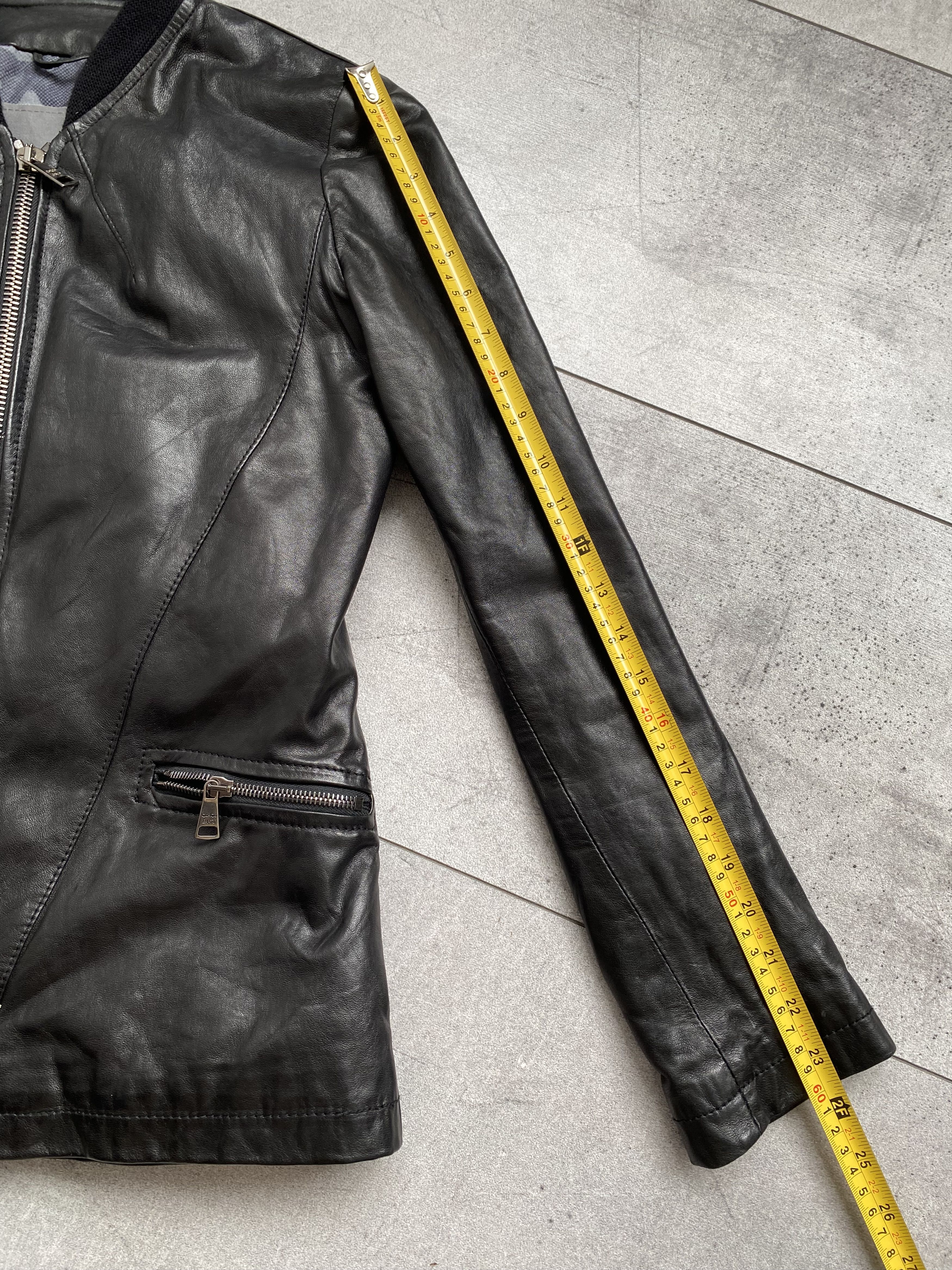 Giorgio Brato Archive Giorgio Brato Leather Bomber Jacket Size M / US 6-8 / IT 42-44 - 17 Thumbnail