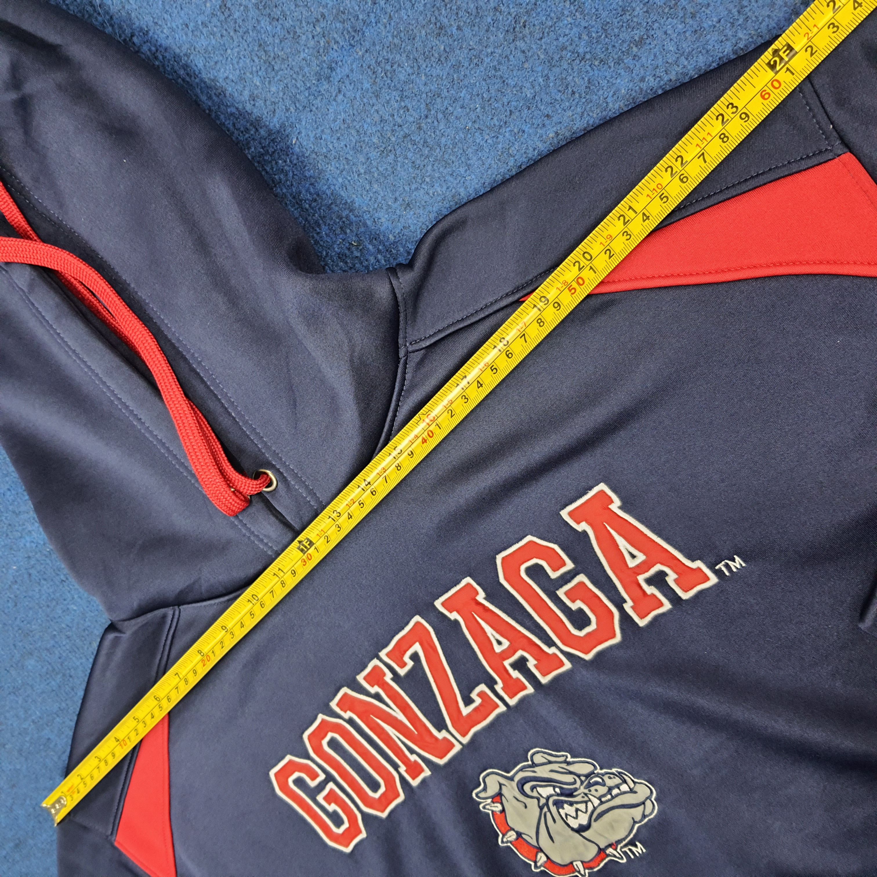 NBA Vintage Gonzaga Bulldogs Basketball Team NBA Hoodie C270N14 Size US XL / EU 56 / 4 - 7 Thumbnail
