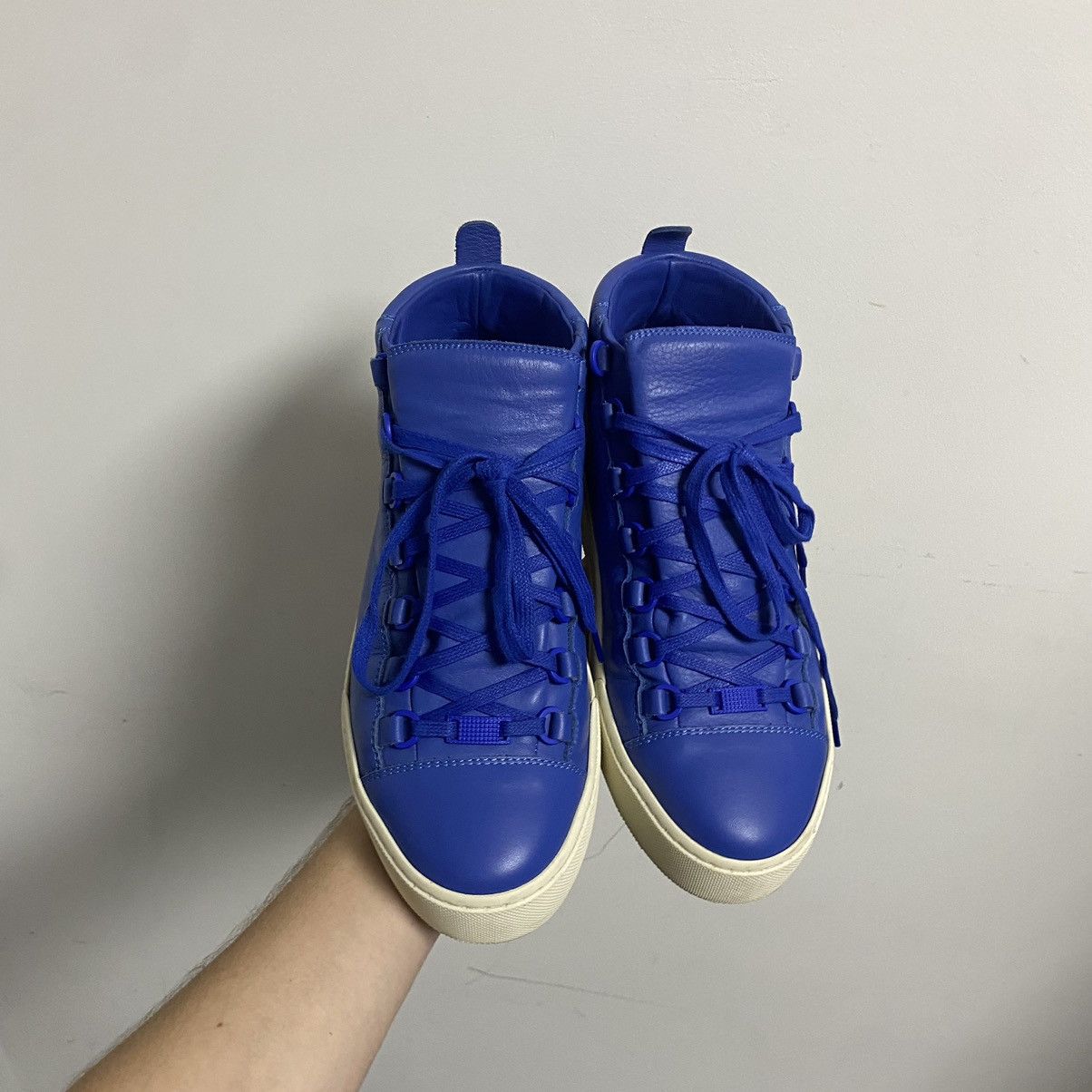 Balenciaga Balenciaga Arena Leather High Tops Size US 9 / EU 42 - 2 Thumbnail
