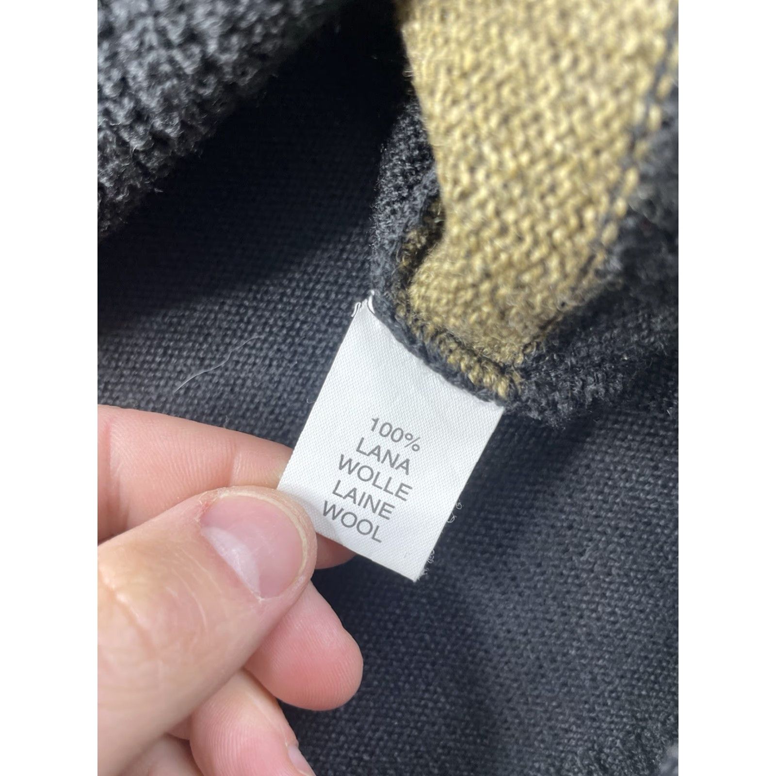 Vintage VINTAGE Brocca Sweater Wool Knit Black 56 Men’s 56 Wool Pullover Knit Italy Grandpa Unisex Adults Charity Size US XL / EU 56 / 4 - 4 Thumbnail