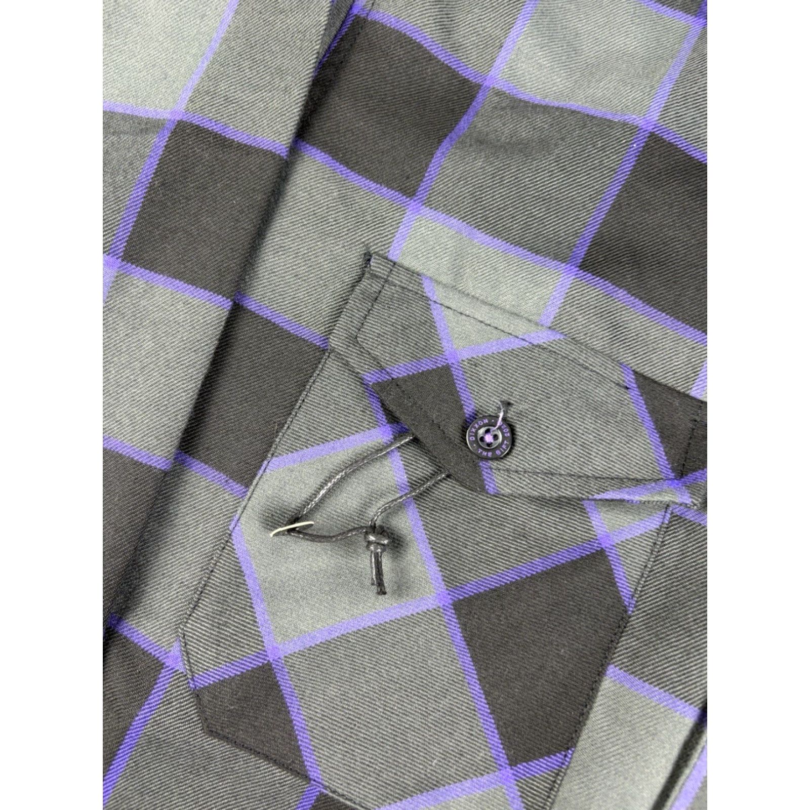 Vintage Dixxon Flannel Co. Gift Flannel Shirt Mens Medium Gray Plaid Button Up Shirt Size US M / EU 48-50 / 2 - 3 Thumbnail
