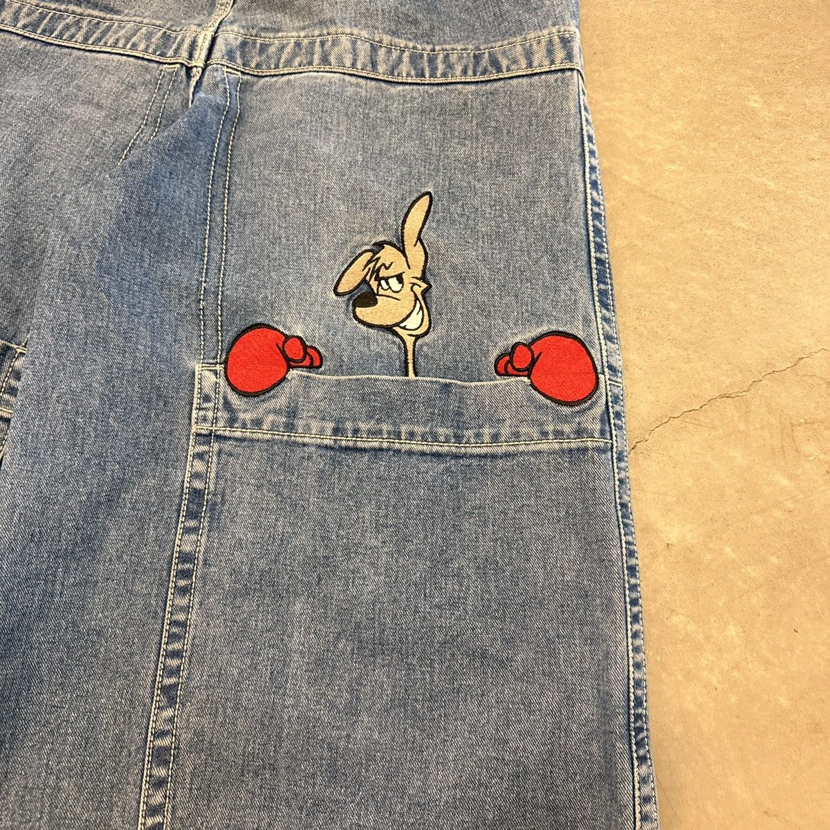 JNCO Vintage Y2K Kangaroo JNCO jeans Size US 34 / EU 50 - 3 Thumbnail