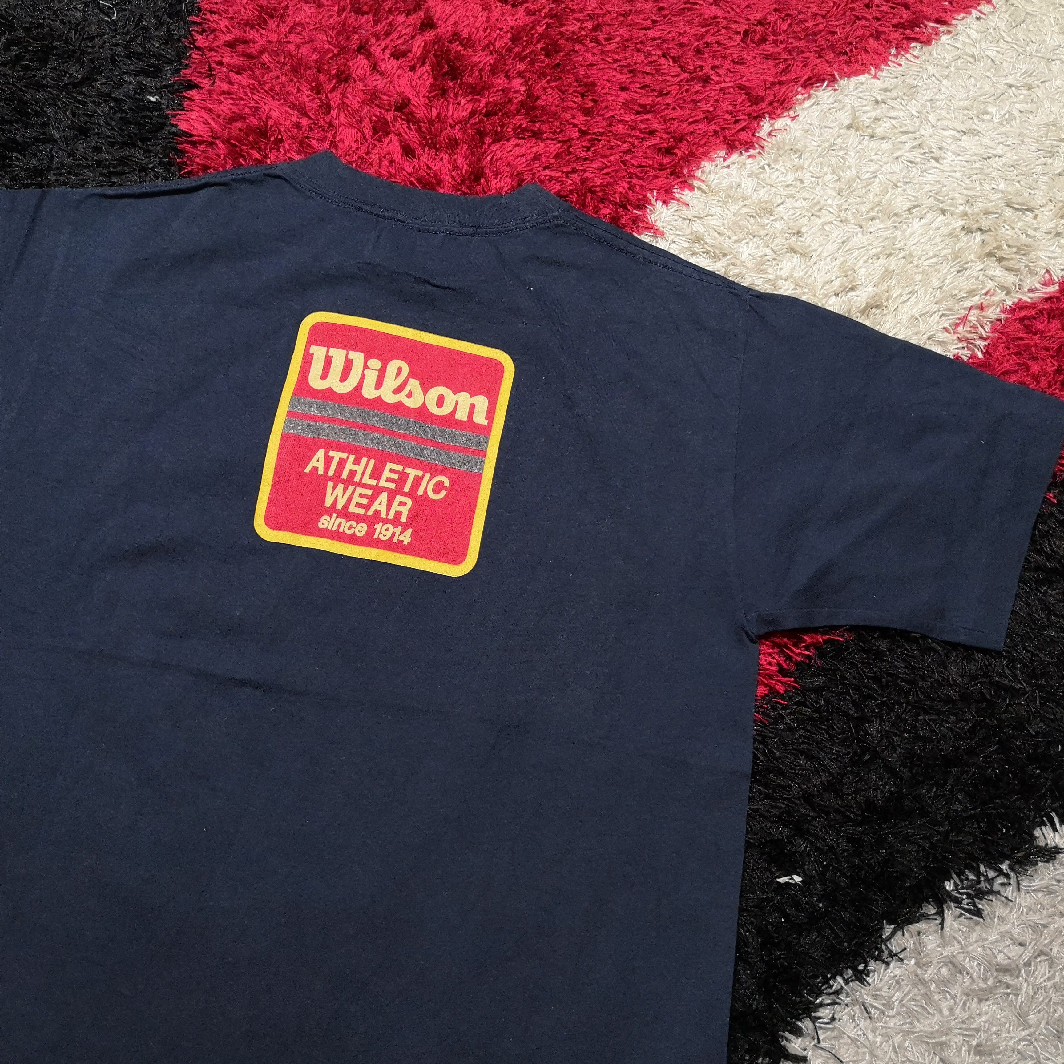 Vintage Vintage 90s Wilson Tshirt Sportswear Crewneck Tees Size US S / EU 44-46 / 1 - 3 Thumbnail