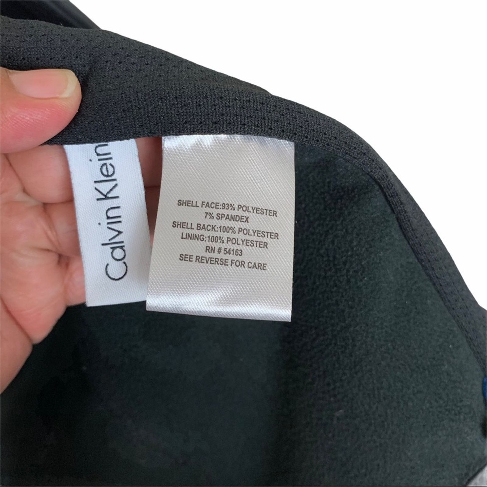 Calvin Klein Calvin Klein Soft Shell Jacket Slate Gray Size L Size US L / EU 52-54 / 3 - 9 Thumbnail