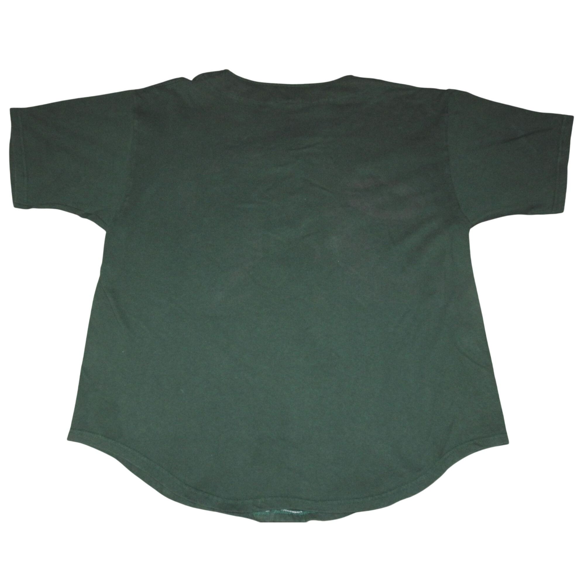 NFL Vintage 90s Green Bay Packers Badger Sport Baseball Jersey M Size US XL / EU 56 / 4 - 5 Thumbnail