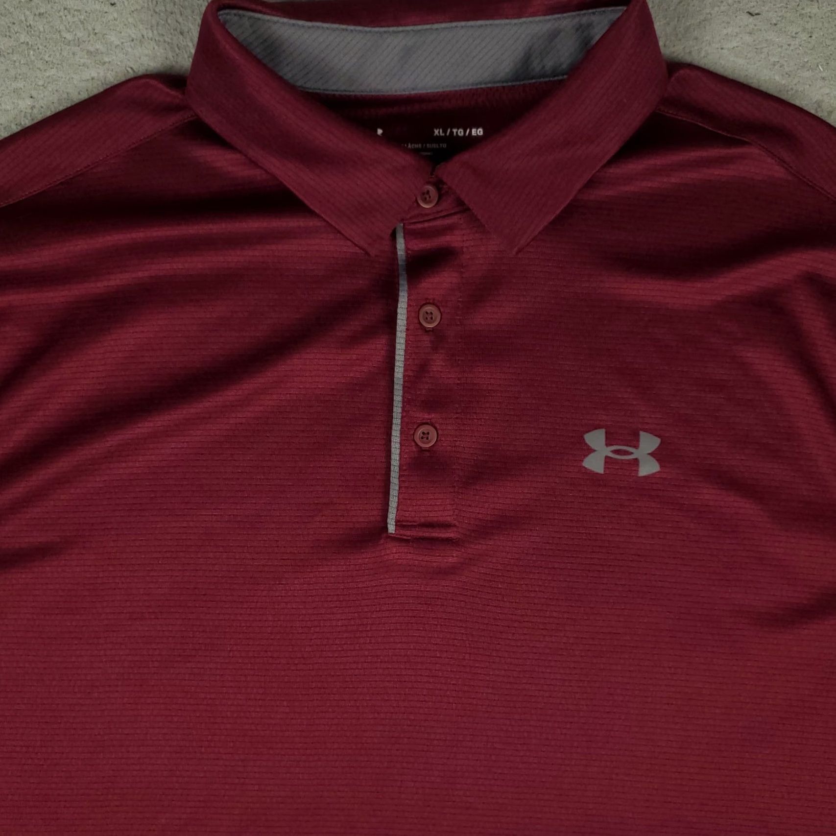 Under Armour Under Armour Polo Shirt Mens XL Red Golf Casual Short Sleeve Polo Shirt Mens XL Red Golf Casual Short Sleeve Size US XL / EU 56 / 4 - 2 Thumbnail