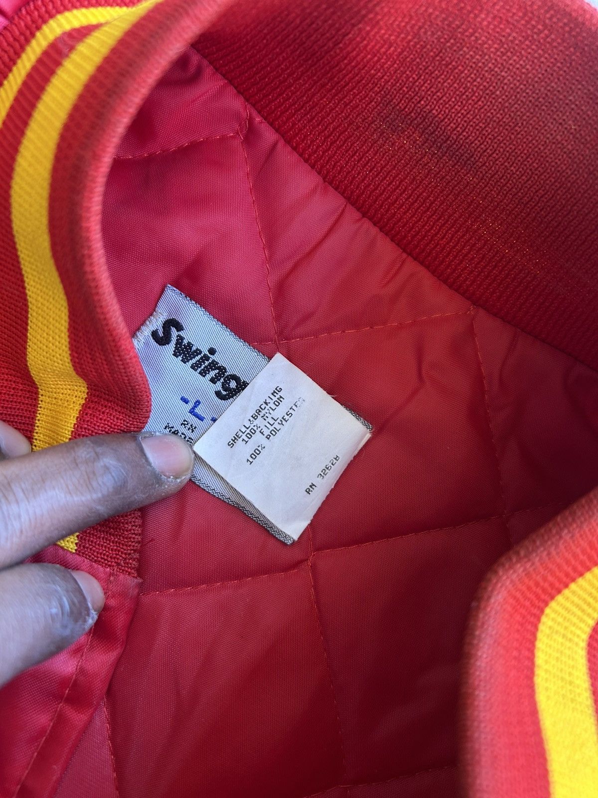 Vintage Vintage Marines Satin Bomber Jacket Size US L / EU 52-54 / 3 - 6 Thumbnail