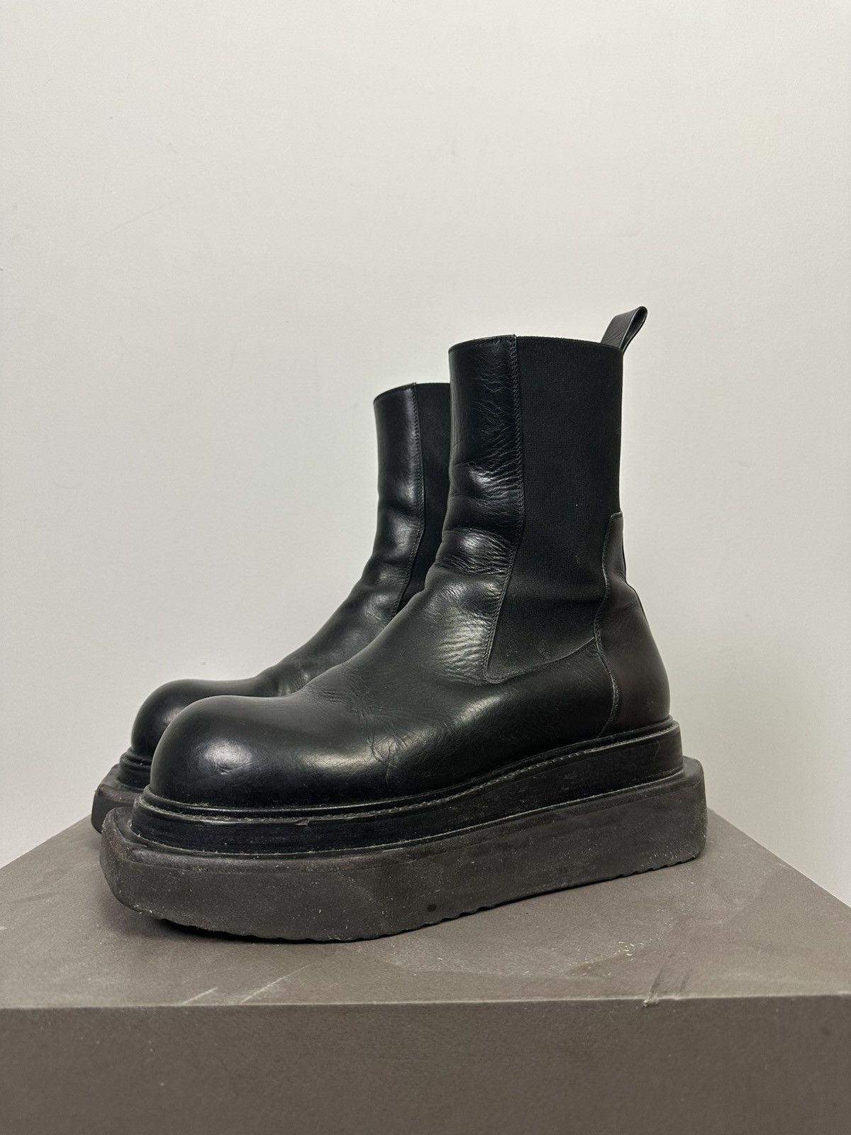 Rick Owens FW22 ‘STROBE’ Turbo Cyclops Boots Size US 11 / EU 44 - 2 Thumbnail