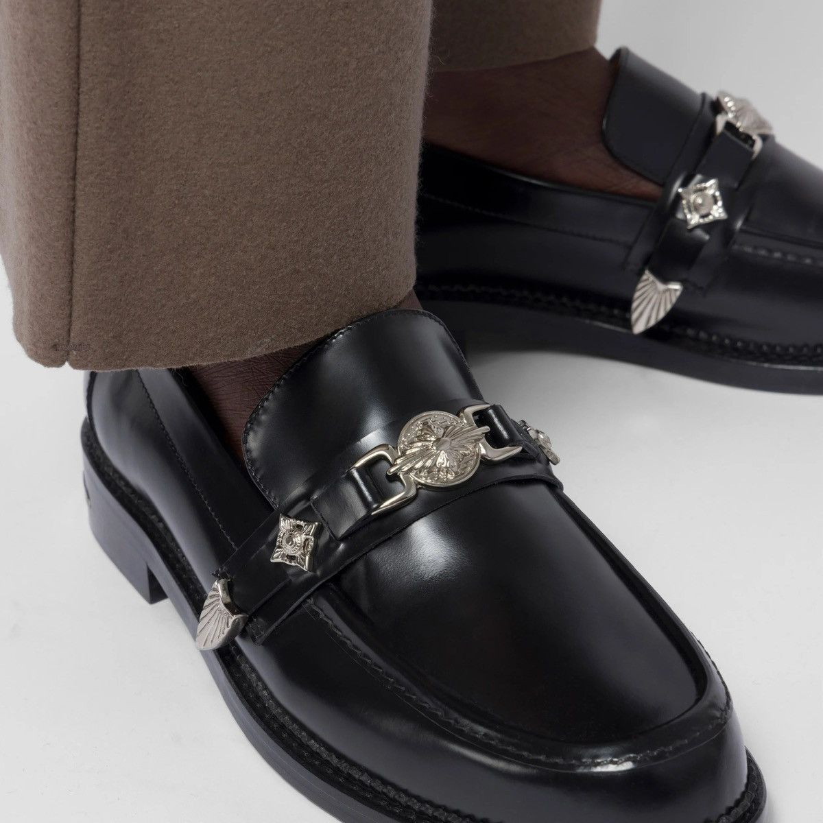 Toga Toga Virilis buckled strap loafers Size US 12 / EU 45 - 6 Thumbnail