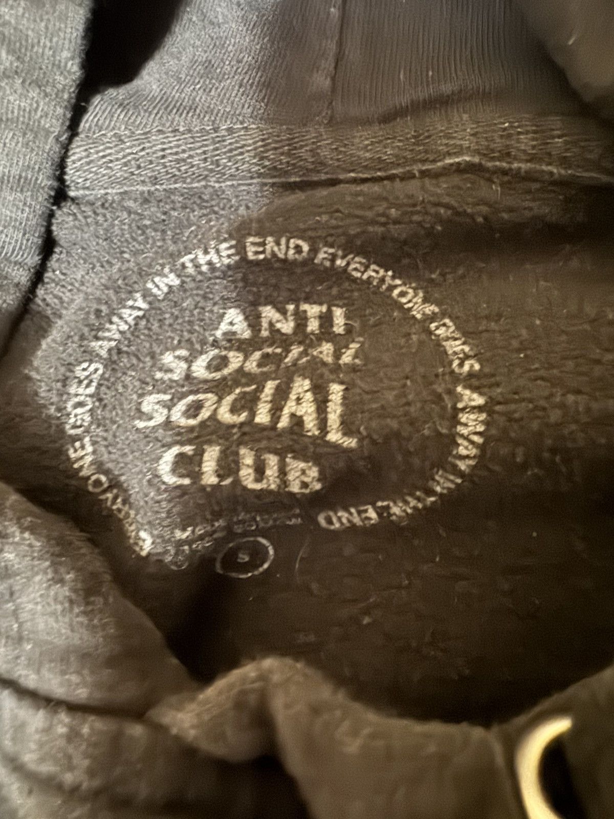 Anti Social Social Club Anti Social Social Club Hoodie Size US S / EU 44-46 / 1 - 3 Thumbnail
