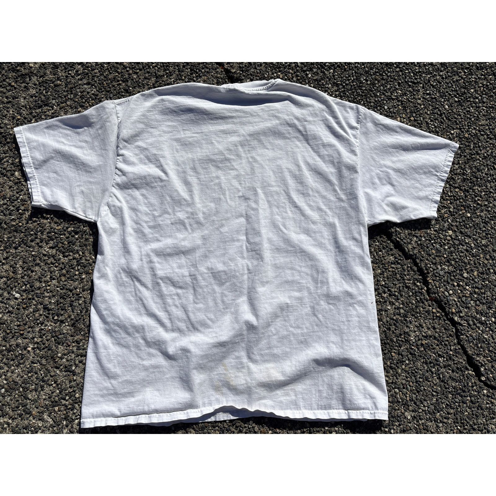 Hanes Vtg 90s Ancient Chinese proverb “F*ck this sh!t” thrashed Size US XXL / EU 58 / 5 - 6 Thumbnail
