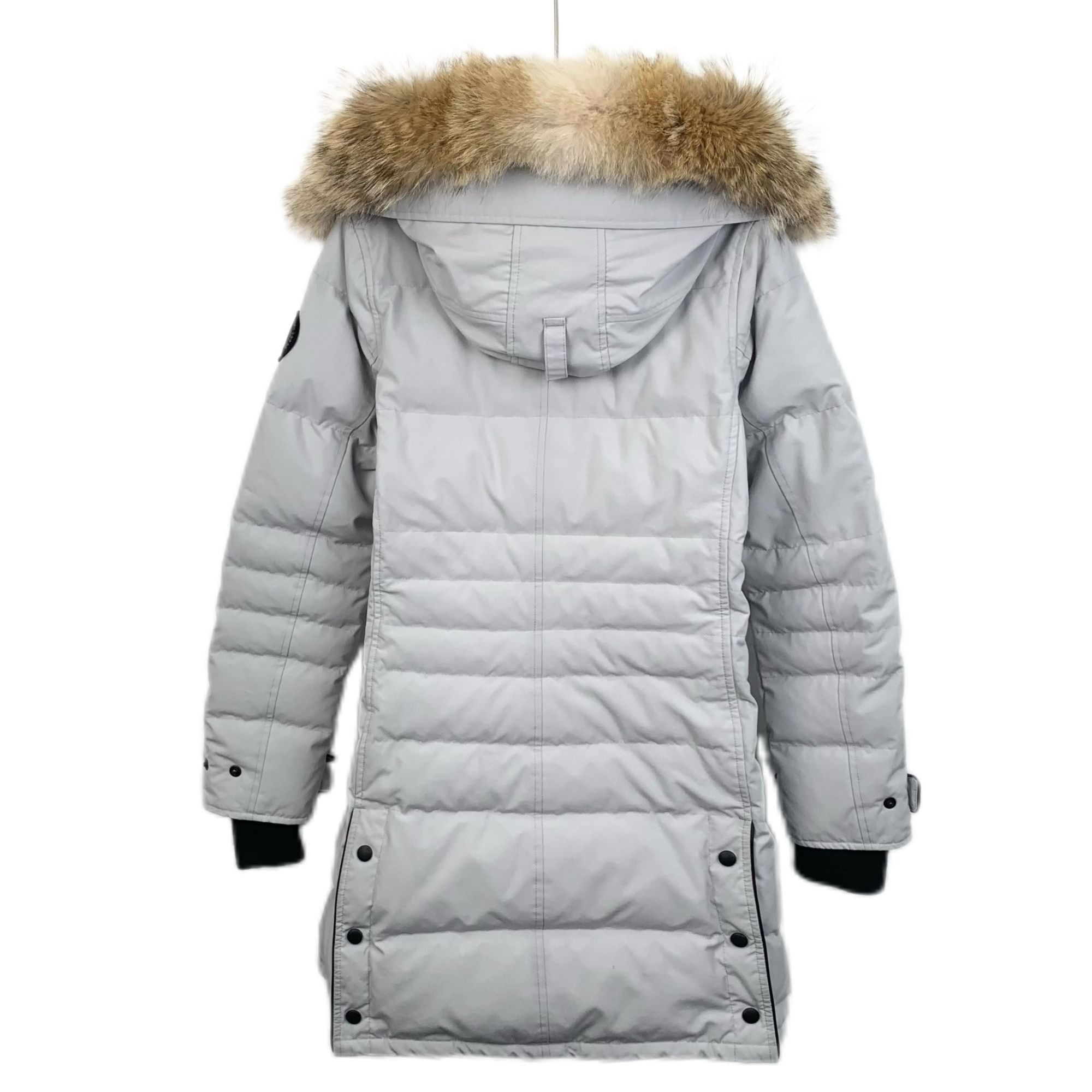 Canada Goose Canada Goose White Logo Hooded Fur Trim Parka (Size XS) Size XS / US 0-2 / IT 36-38 - 15 Thumbnail