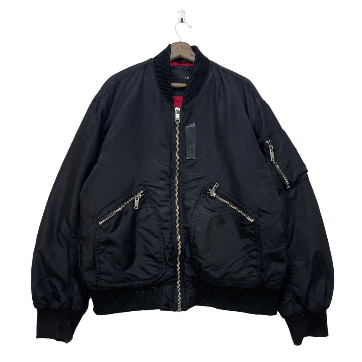 Zara 💥Awesome Zara Man Bomber Jacket Size US L / EU 52-54 / 3 - 1 Thumbnail