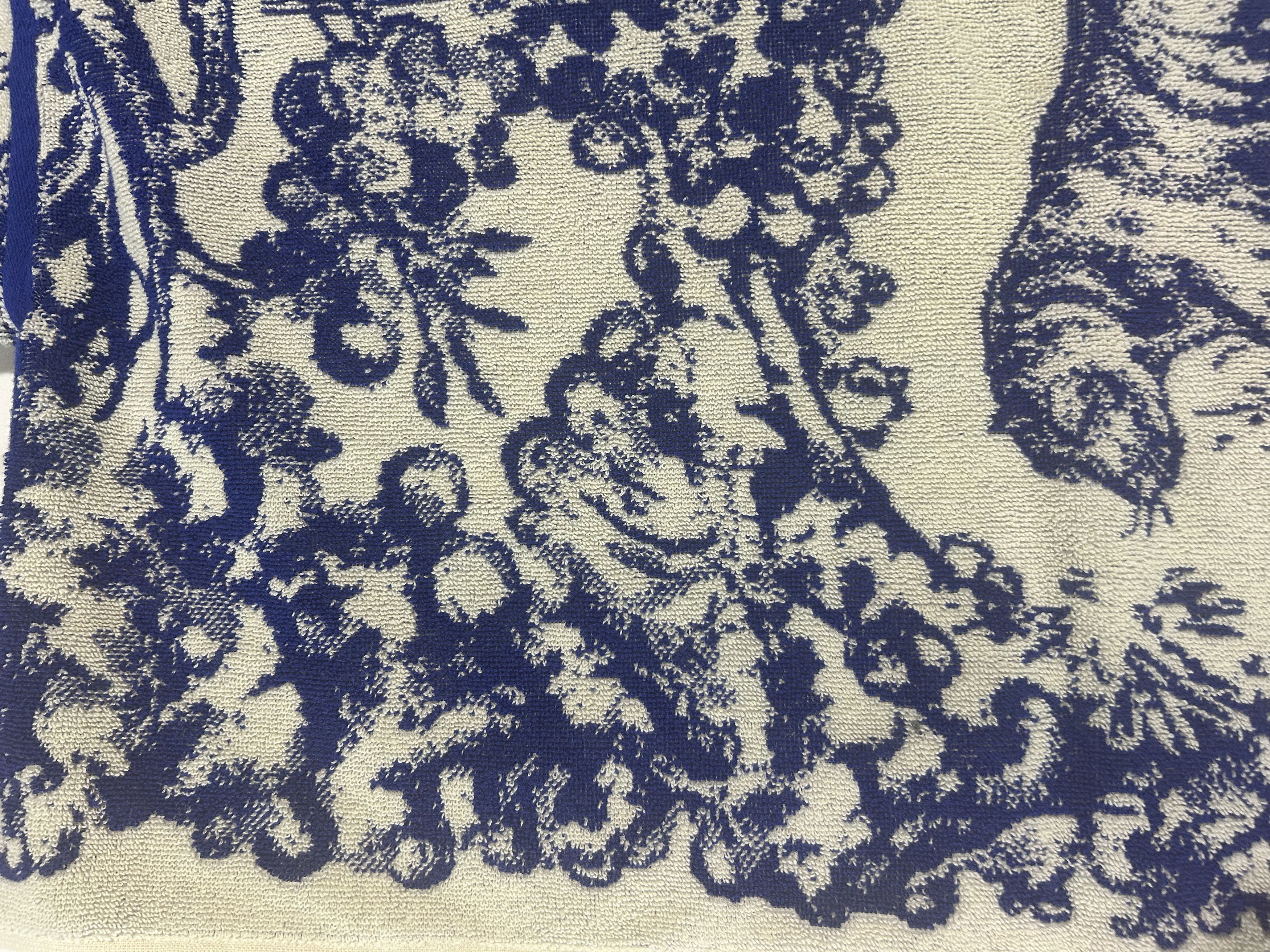 Dior Poncho Toile de Jouy SAUVAGE W/ HOOD Size ONE SIZE - 8 Thumbnail