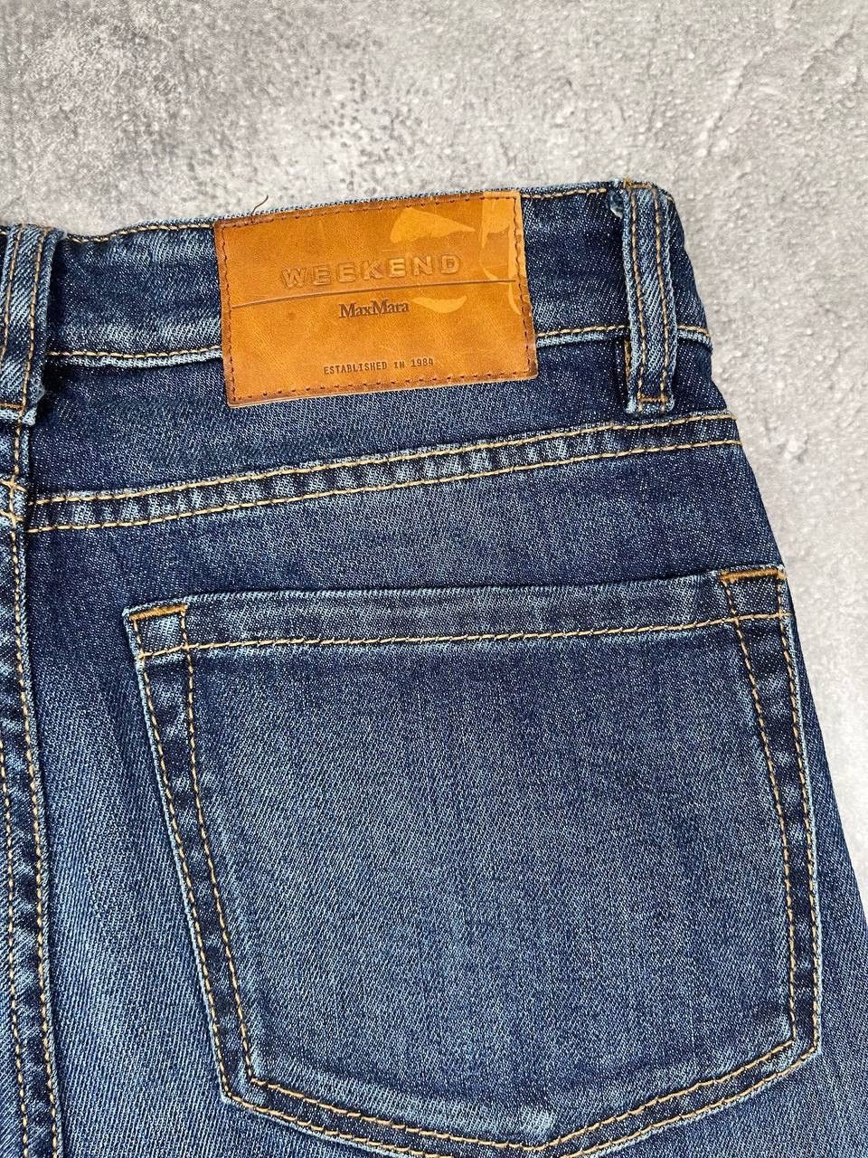Weekend Max Mara Weekend Max Mara Women Cotton Denim Jeans Blue Size W28 Size 28" / US 6 / IT 42 - 3 Thumbnail