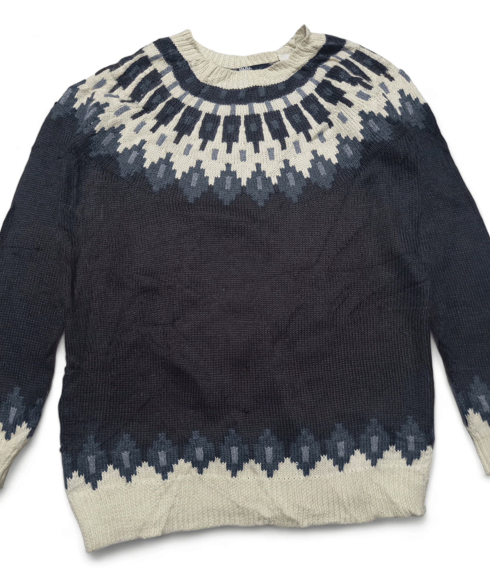 Bdg Vintage BDG Ethnic Motifs Pattern Knit Crewneck Sweater Size XS / US 0-2 / IT 36-38 - 2 Thumbnail