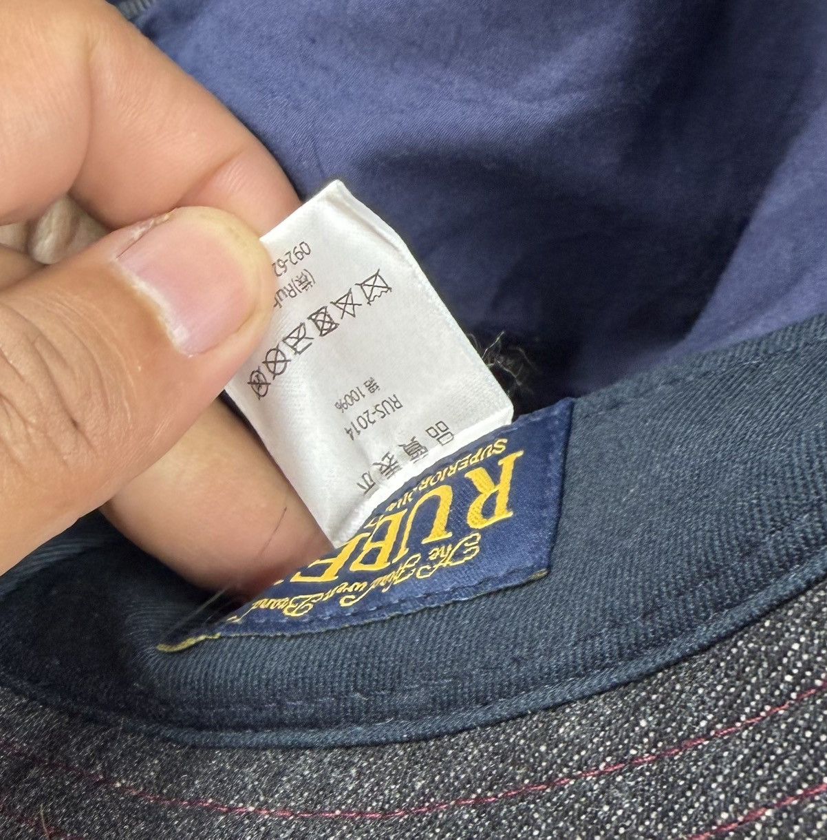 Japanese Brand ruben denim hat tc52 Size ONE SIZE - 6 Thumbnail